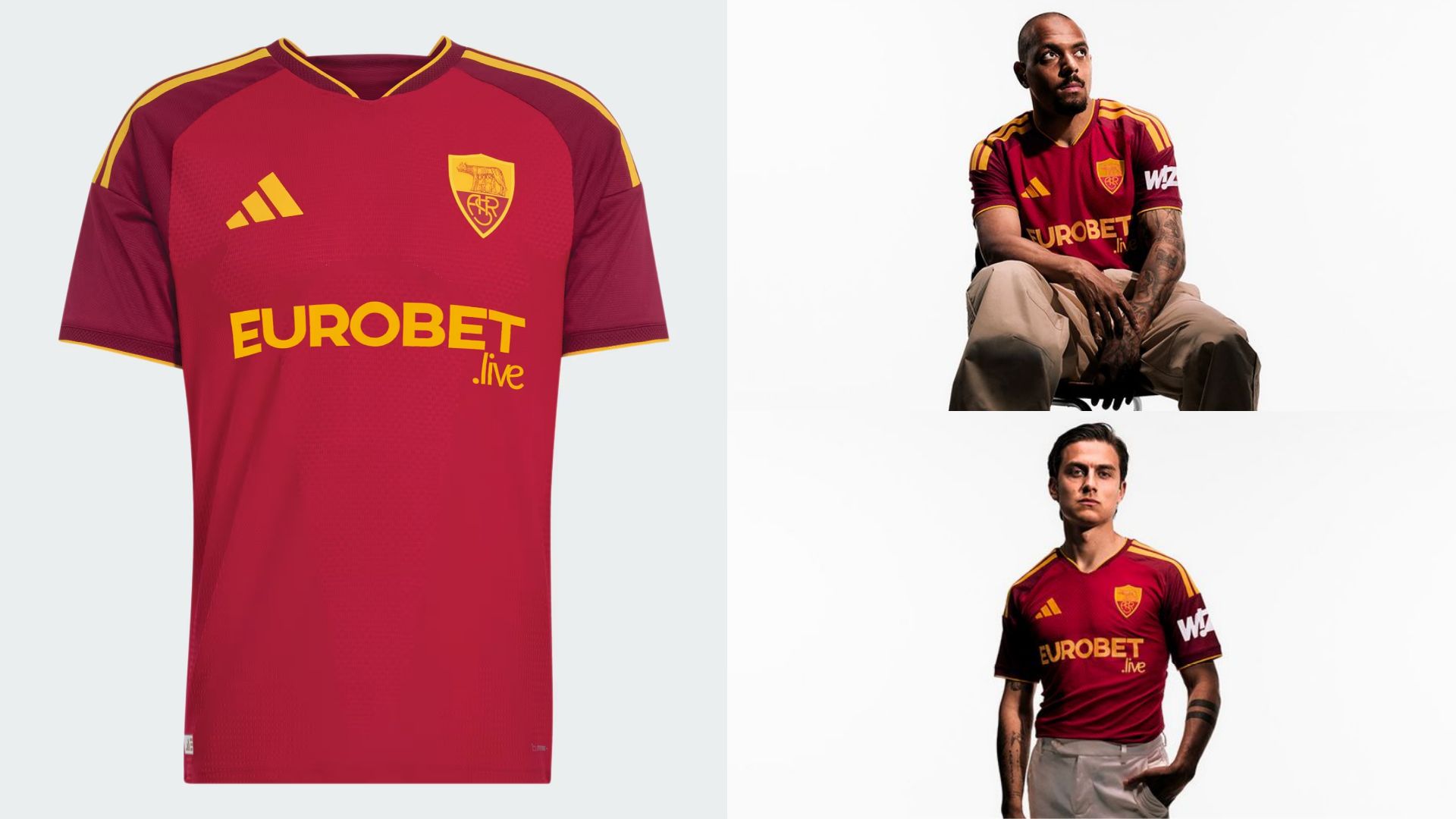 AS Roma 2026/27 home kit