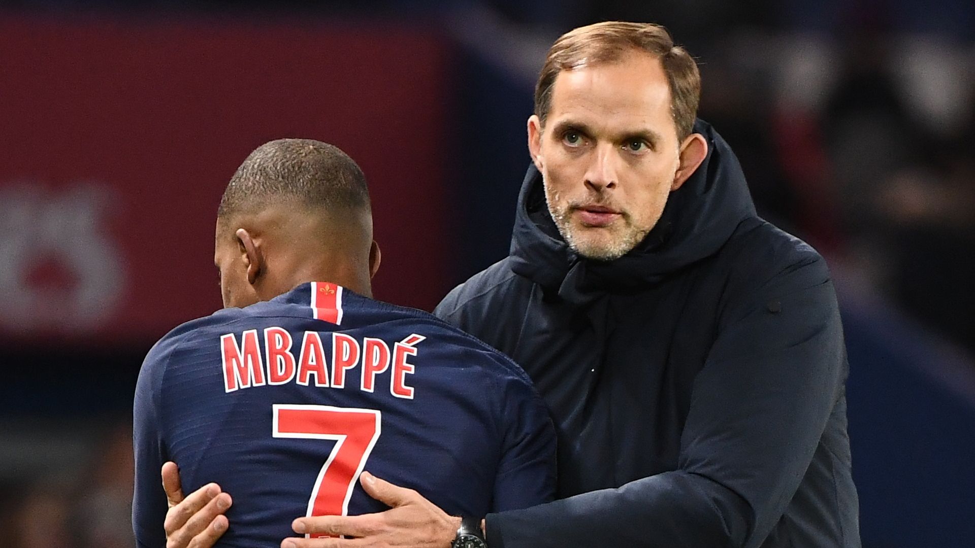 Thomas Tuchel, Kylian Mbappe