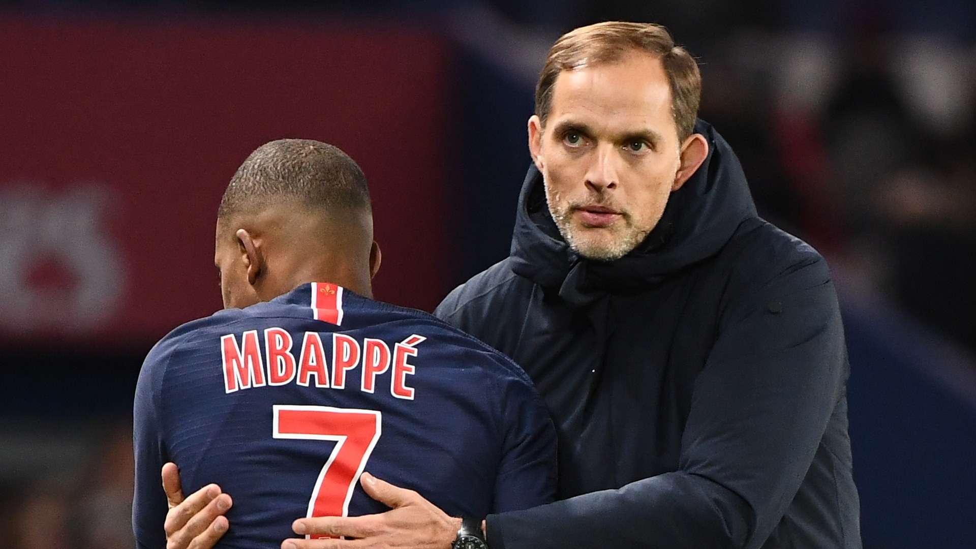 Thomas Tuchel, Kylian Mbappe
