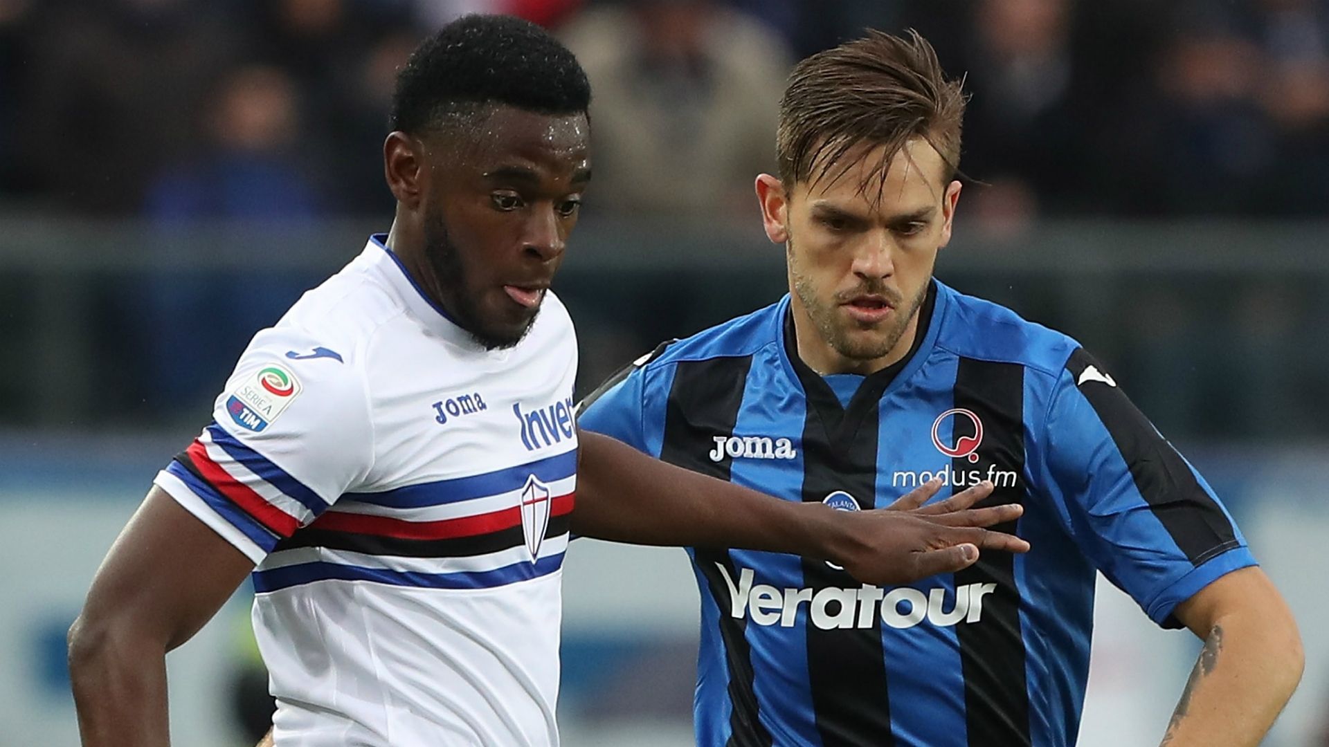 Duvan Zapata Toloi Atalanta Sampdoria Serie A