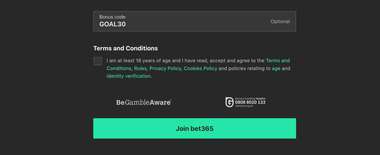 bet365 bonus code UK