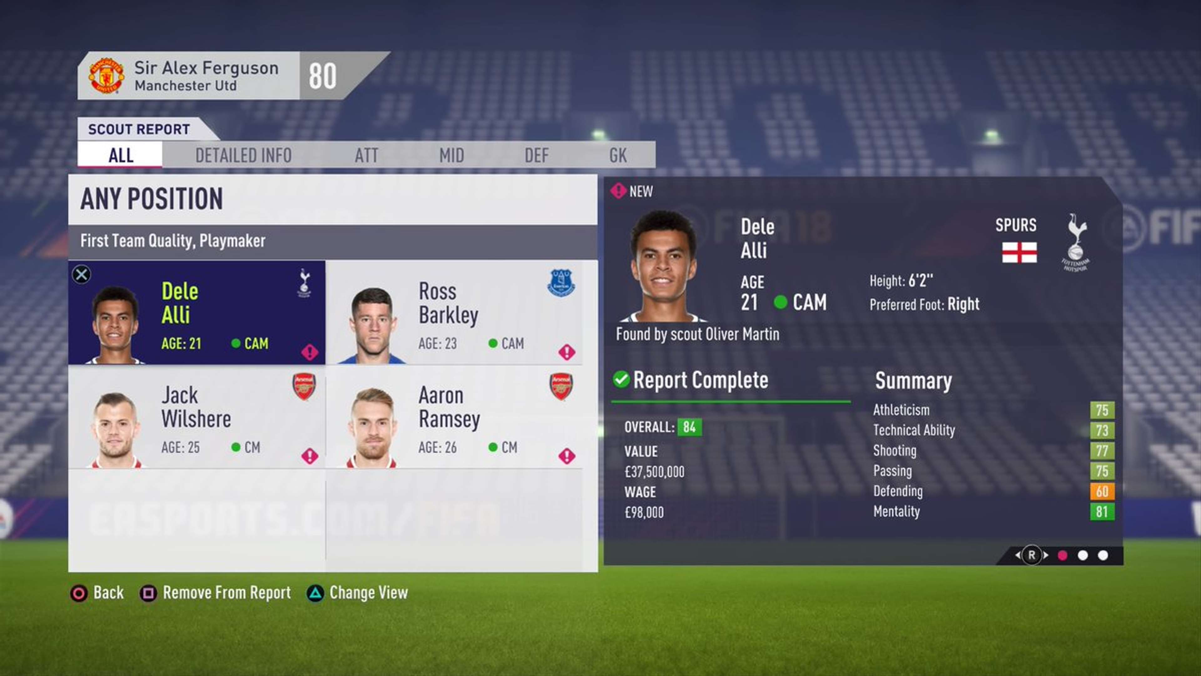 FIFA 18 Man Utd Career Mode