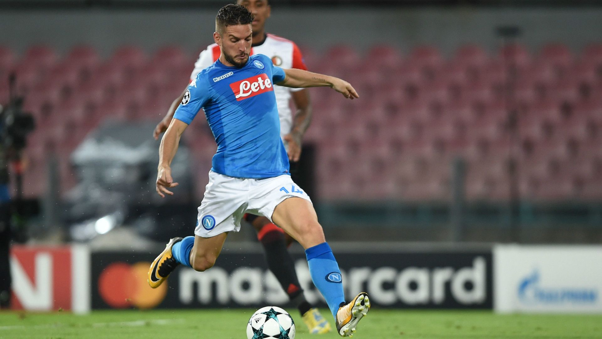 Dries Mertens, Napoli, Feyenoord, UEFA Champions League, 26092017