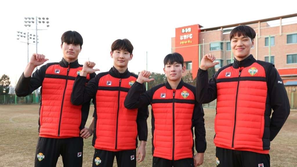 김유성 등 강원 신인