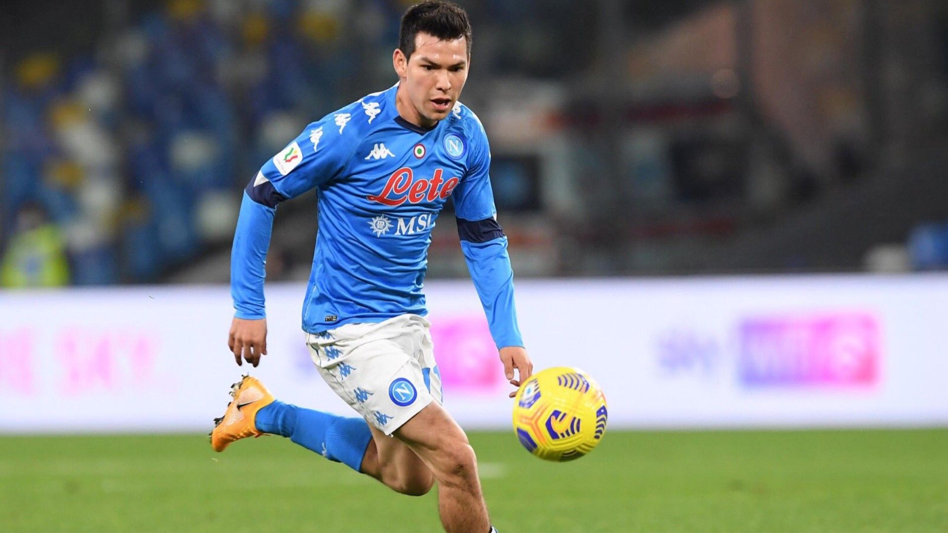 Hirving Lozano Napoli Spezia