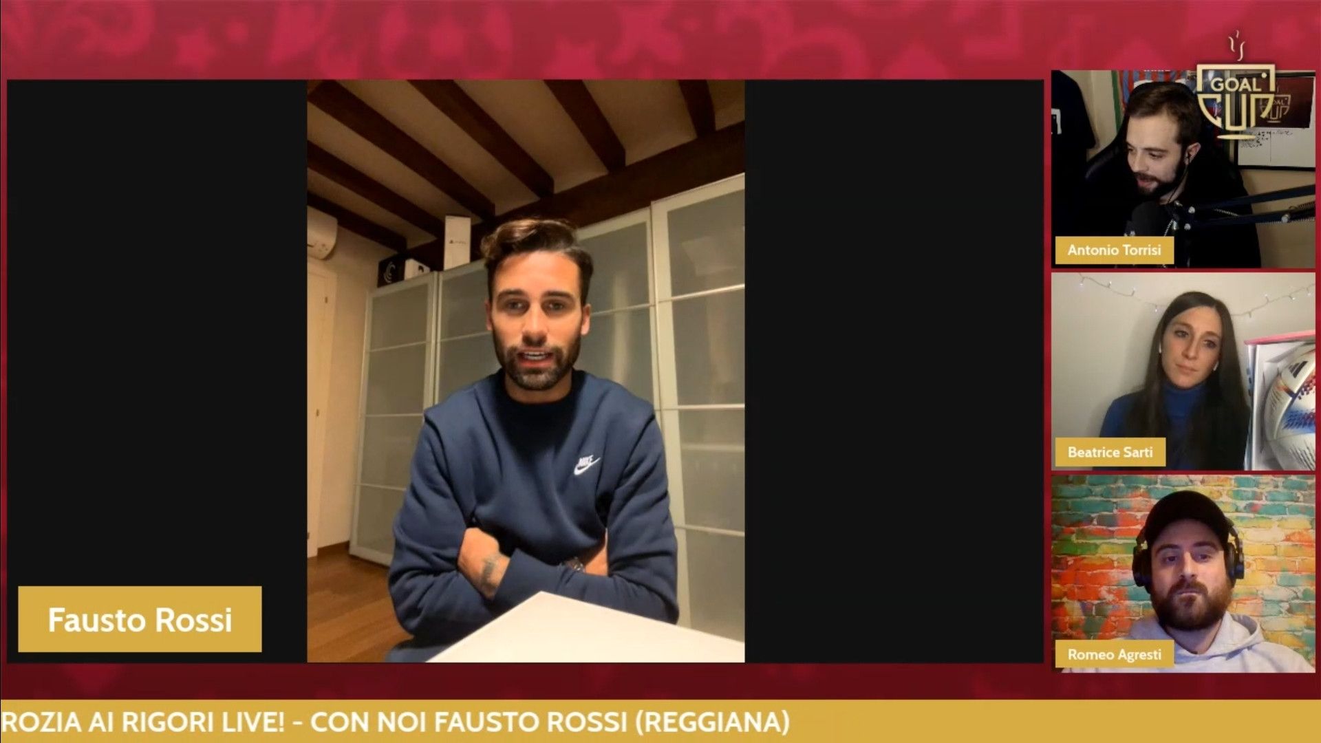 Fausto Rossi TWITCH GOAL