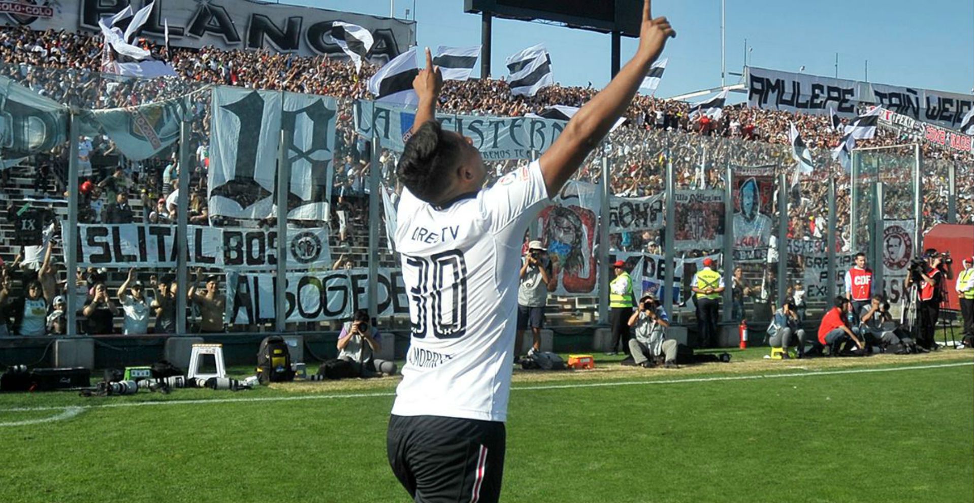 Iván Morales Colo Colo Wanderers 151017