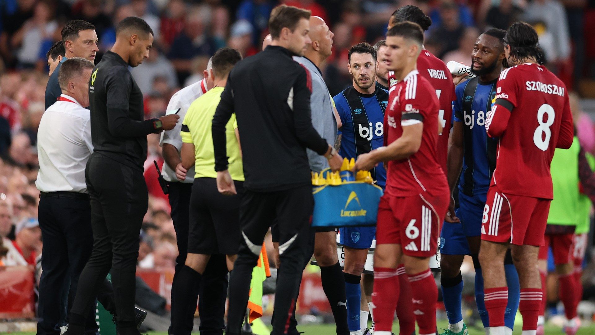 Antoine Semenyo Liverpool Bournemouth 2025