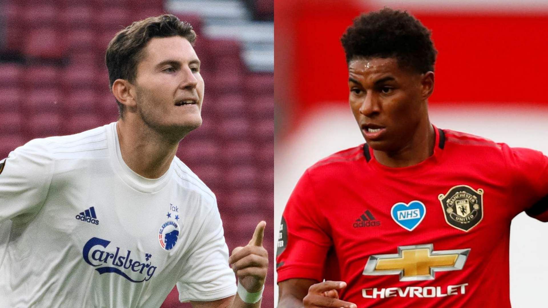 Marcus Rashford Manchester United Jonas Wind Copenhagen 2019-20