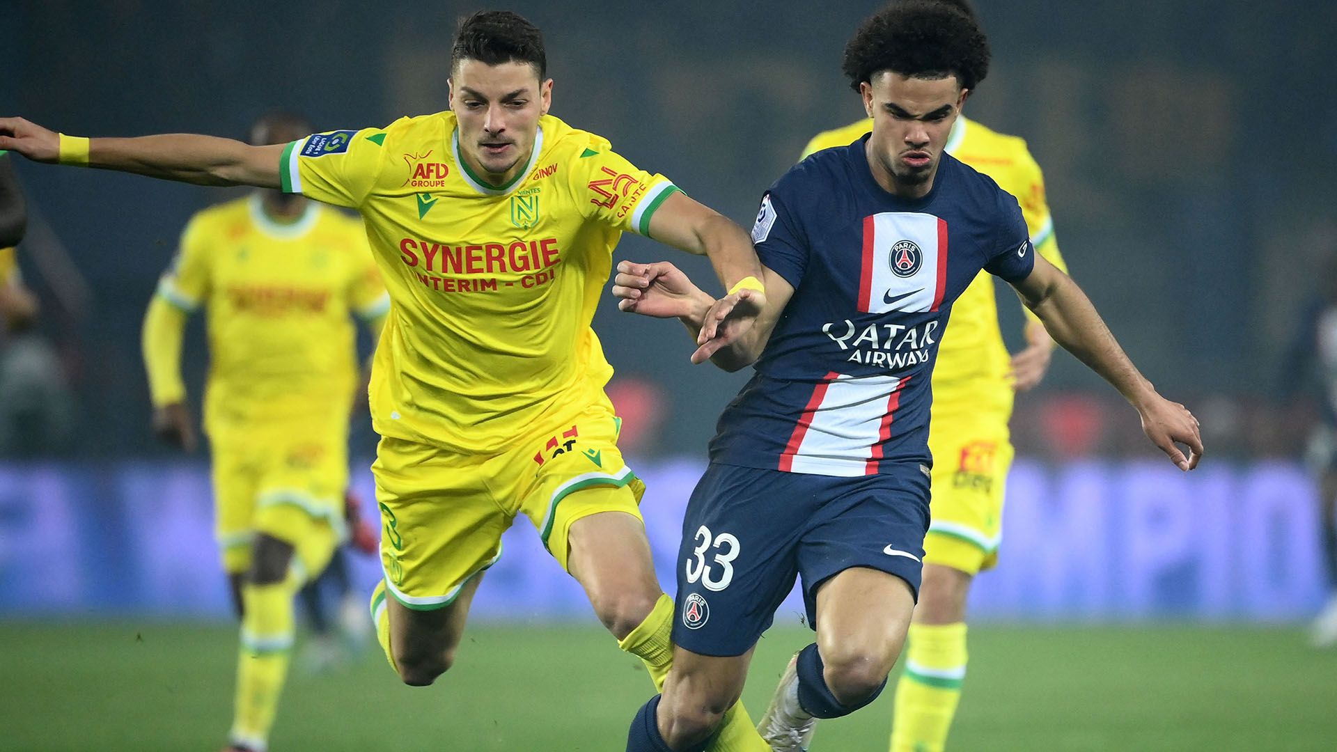 Warren Zaire-Emery PSG Nantes 2022-23