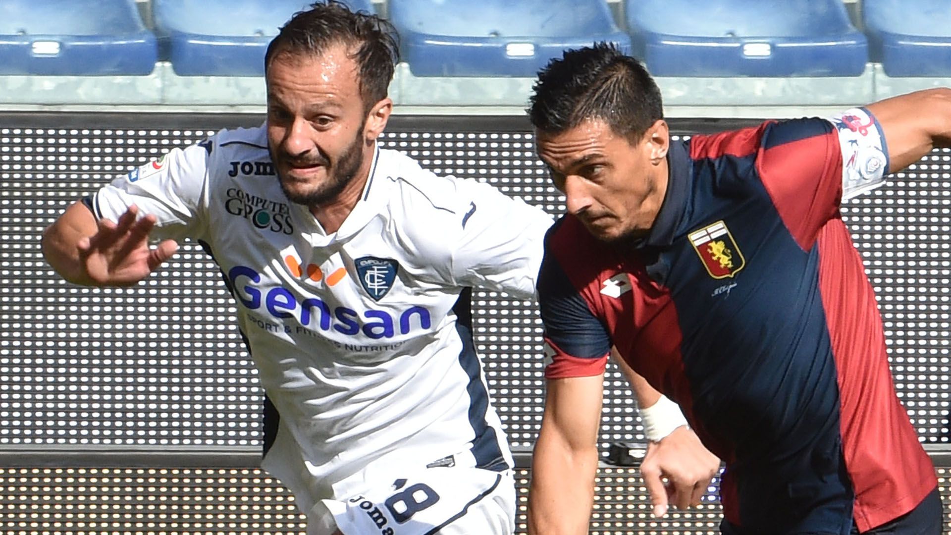 Burdisso Gilardino Genoa Empoli 16102016