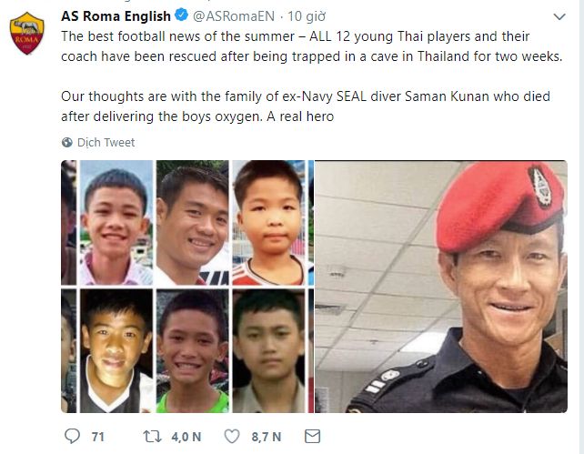 Thailand' rescue reaction