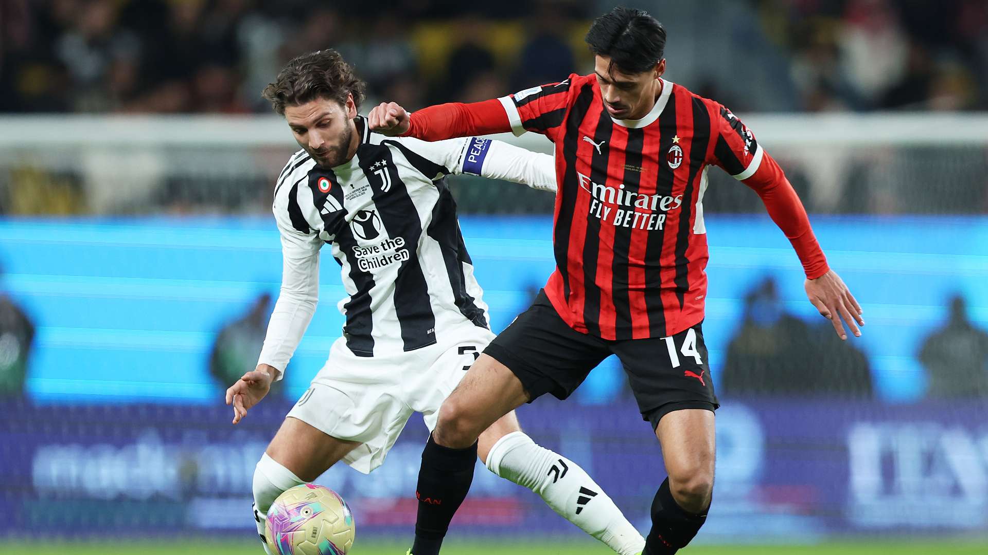 Locatelli Reijnders Juventus Milan Supercoppa