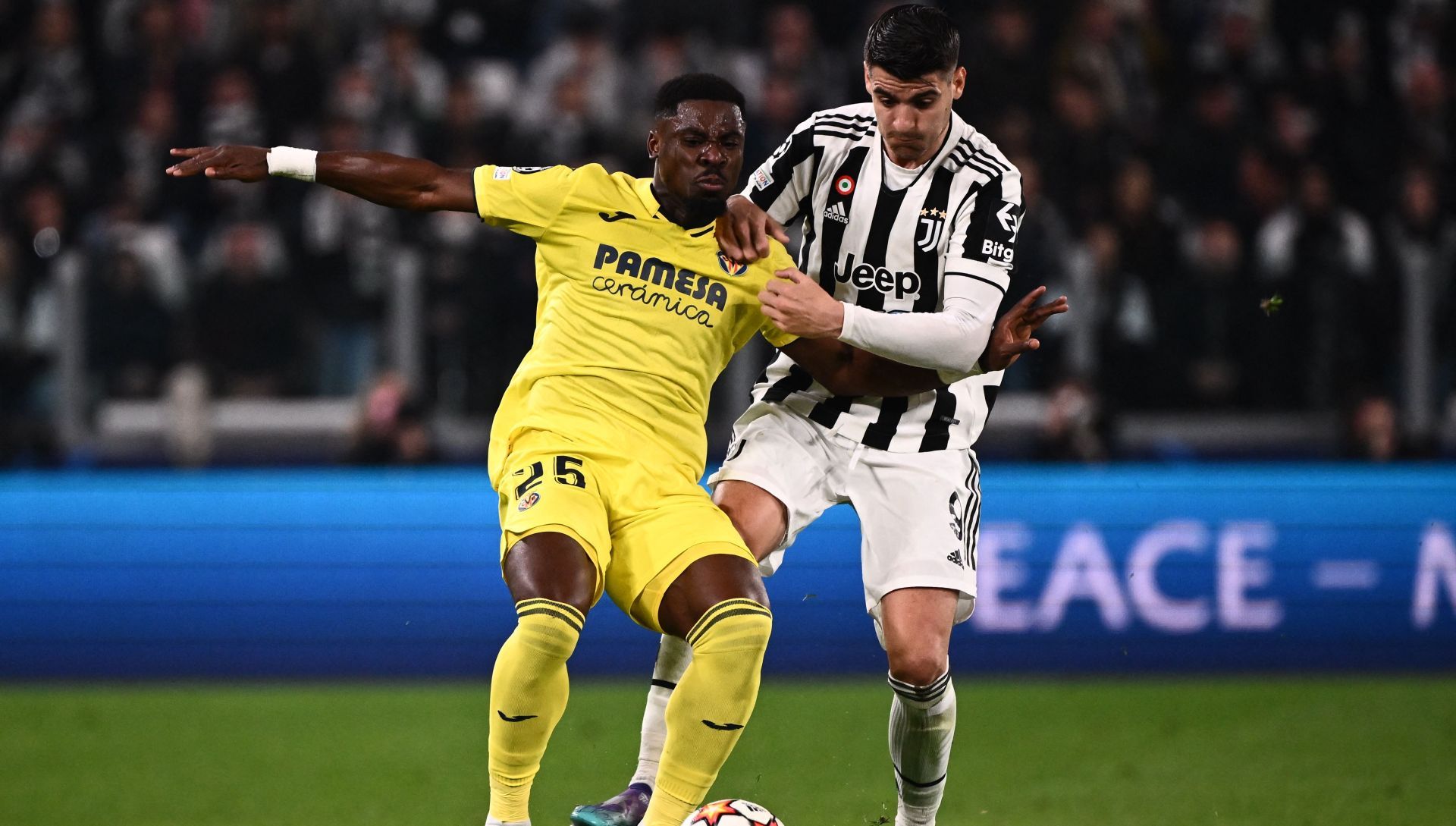 Morata Aurier Juventus Villarreal 2021 2022