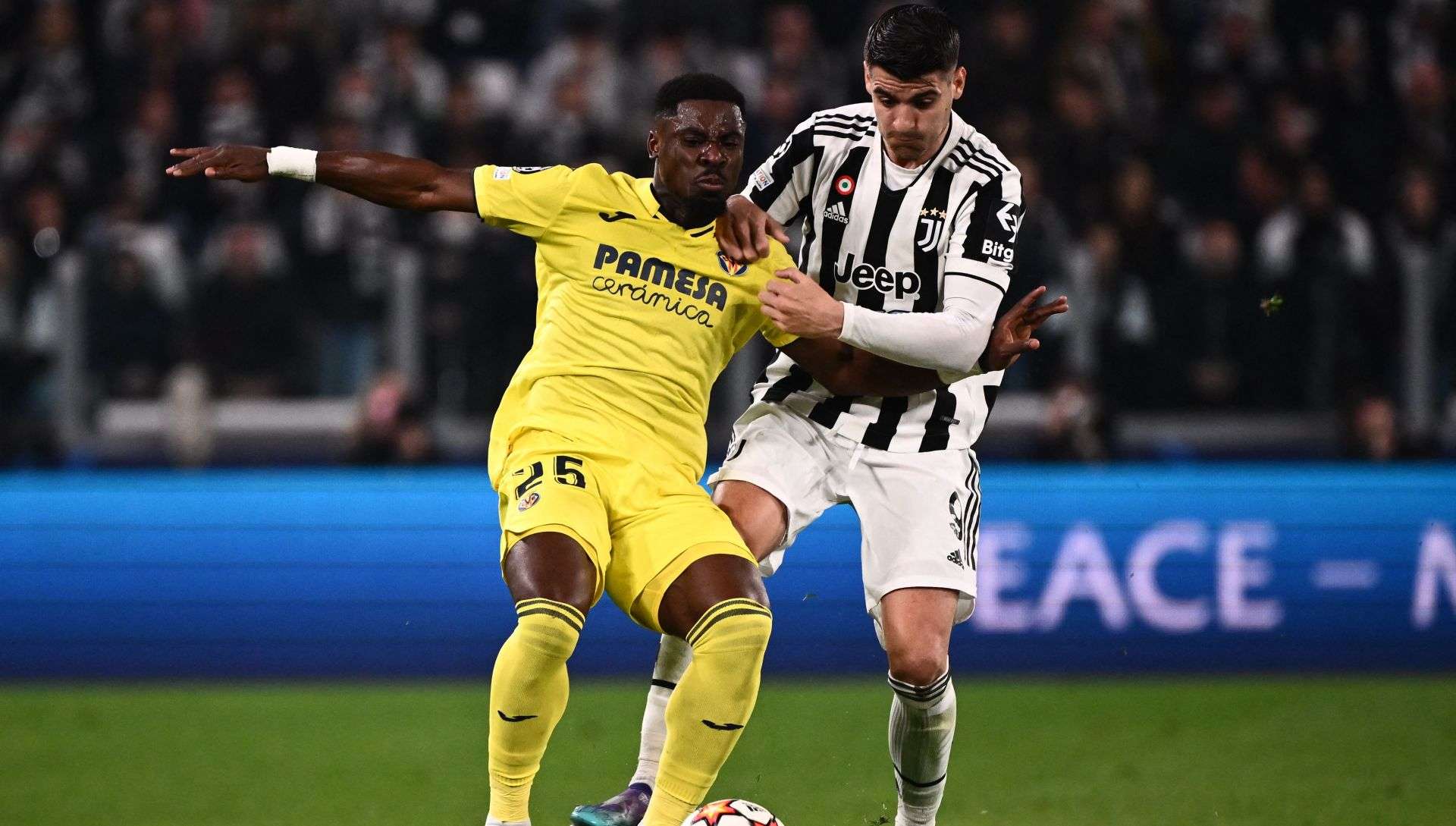 Morata Aurier Juventus Villarreal 2021 2022