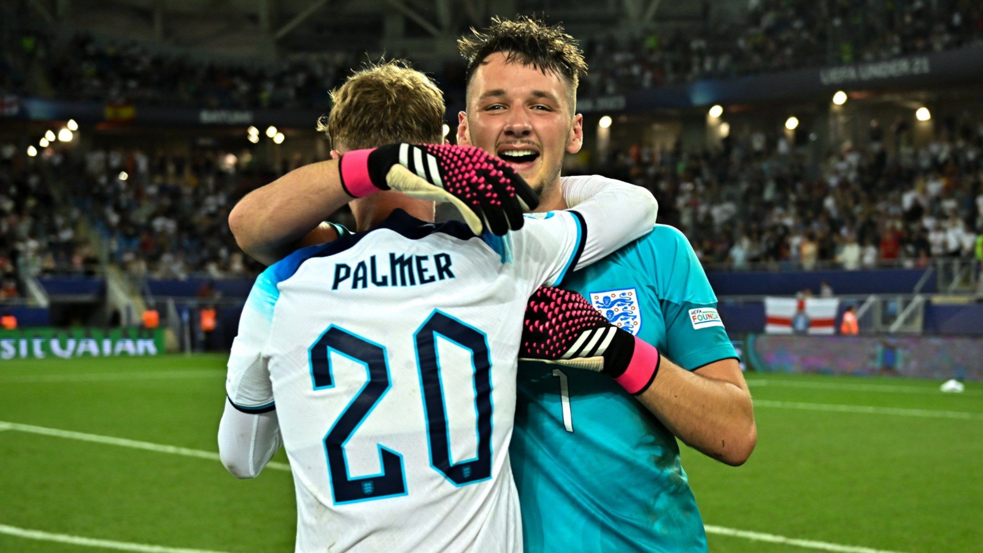 Cole Palmer James Trafford England Under-21s