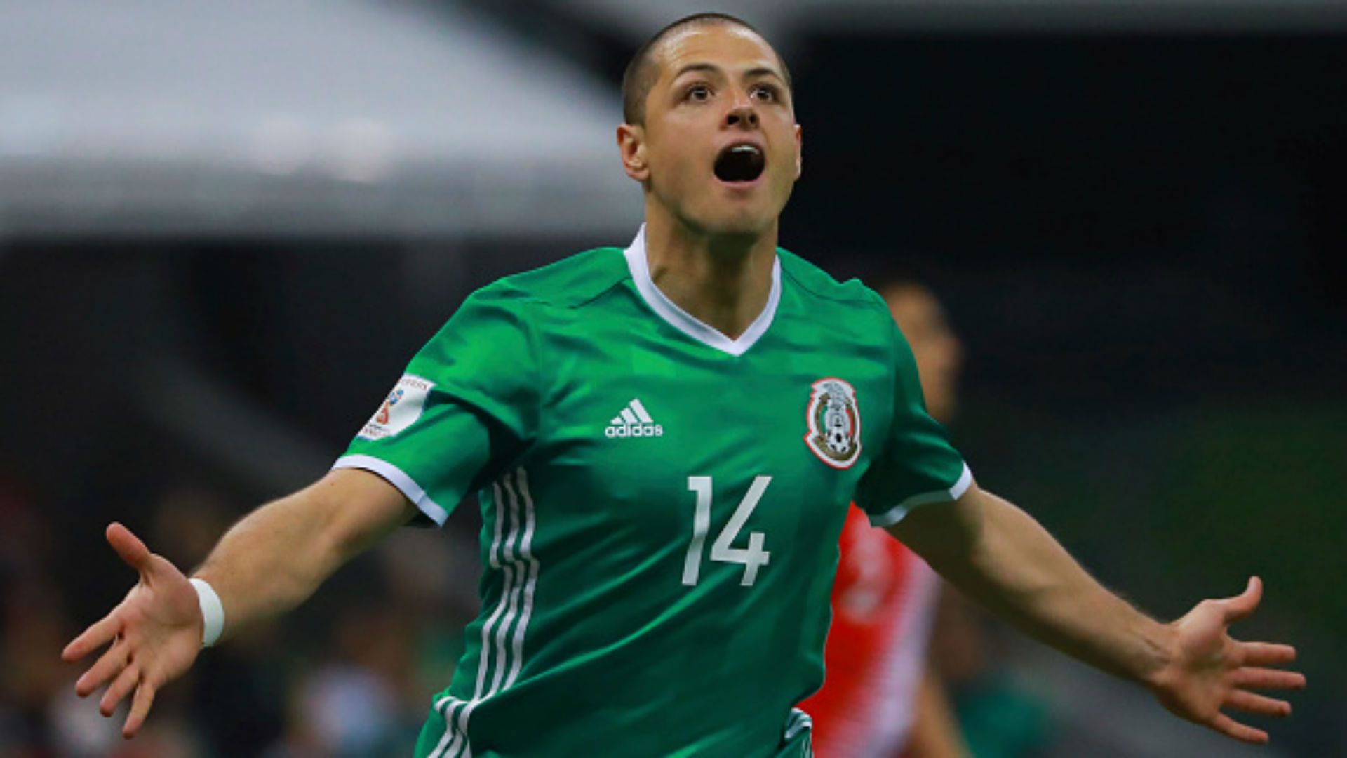 Chicharito Hernandez Mexico Costa Rica Estadio Azteca Eliminatorias 24032017