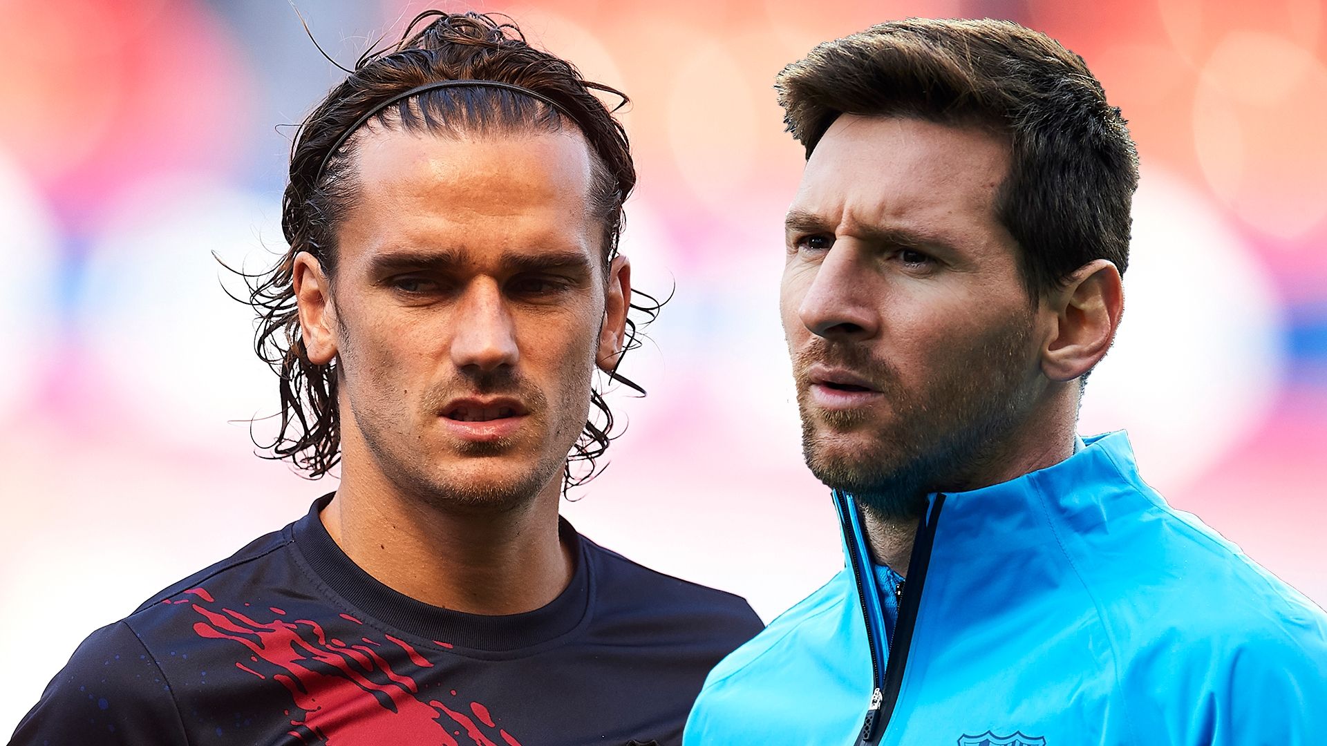 Antoine Griezmann Lionel Messi Barcelona