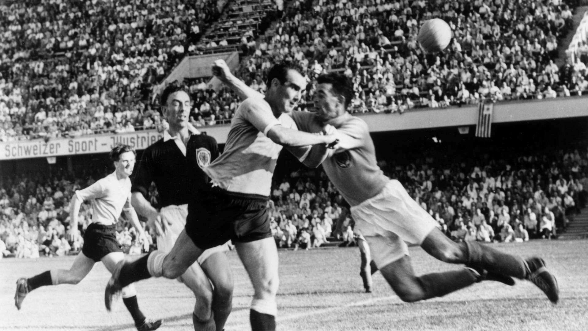 Uruguay vs Scotland, 1954 World Cup