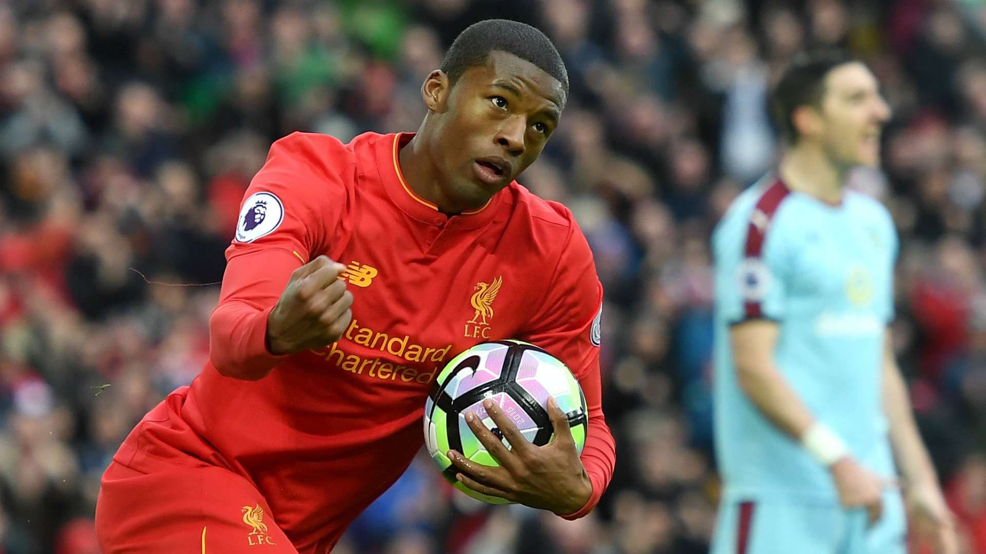 HD Gini Wijnaldum Liverpool v Burnley