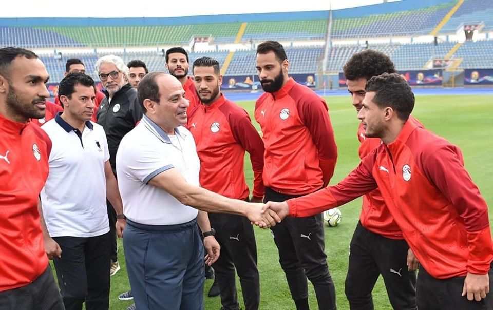 السيسي ومنتخب مصر