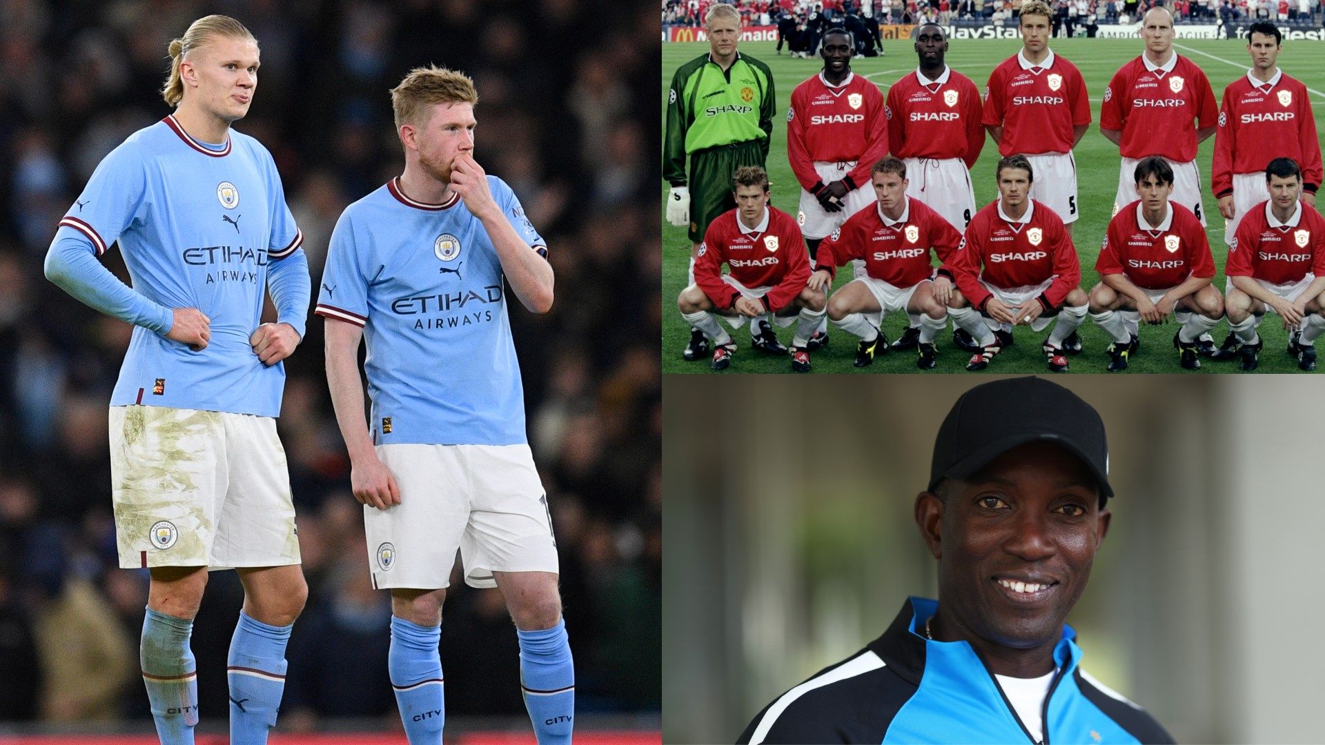 Manchester City Manchester United Dwight Yorke