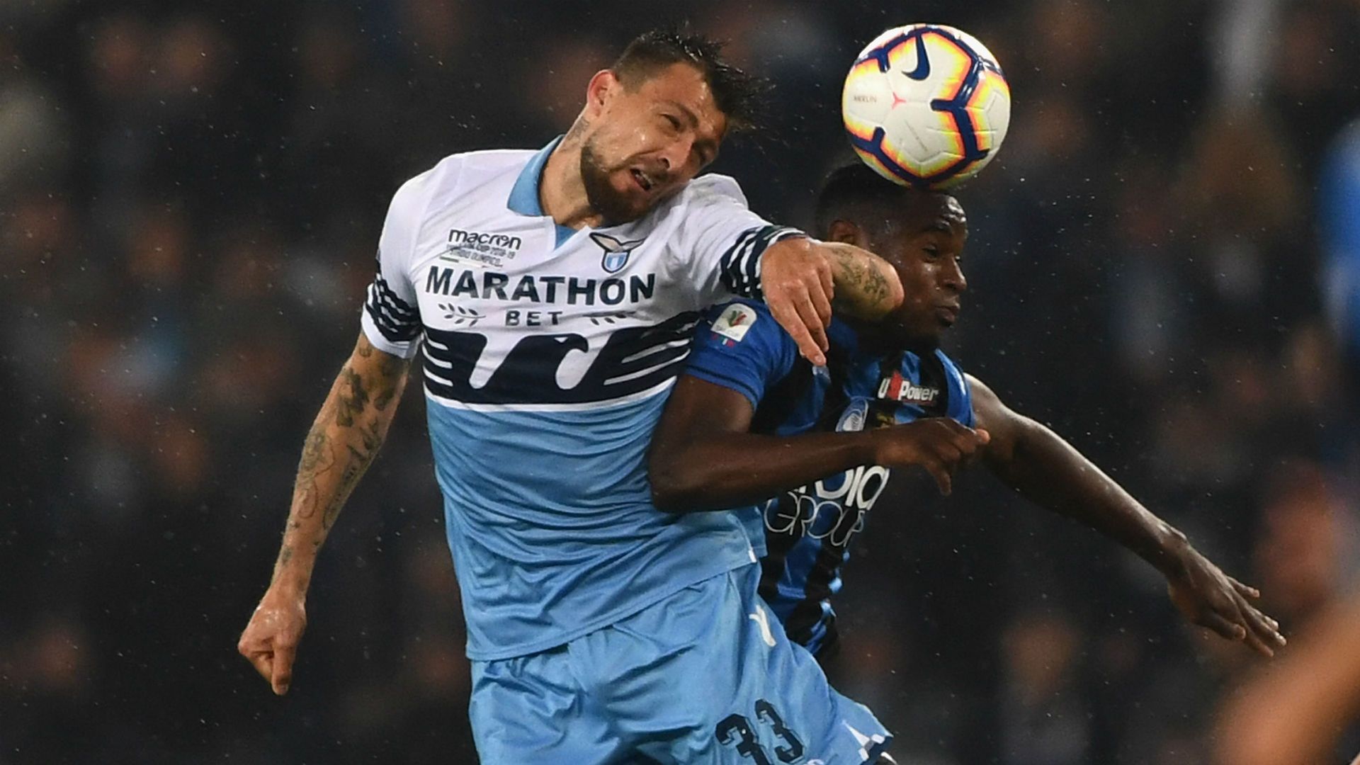Acerbi Duvan Zapata Atalanta Lazio Coppa Italia