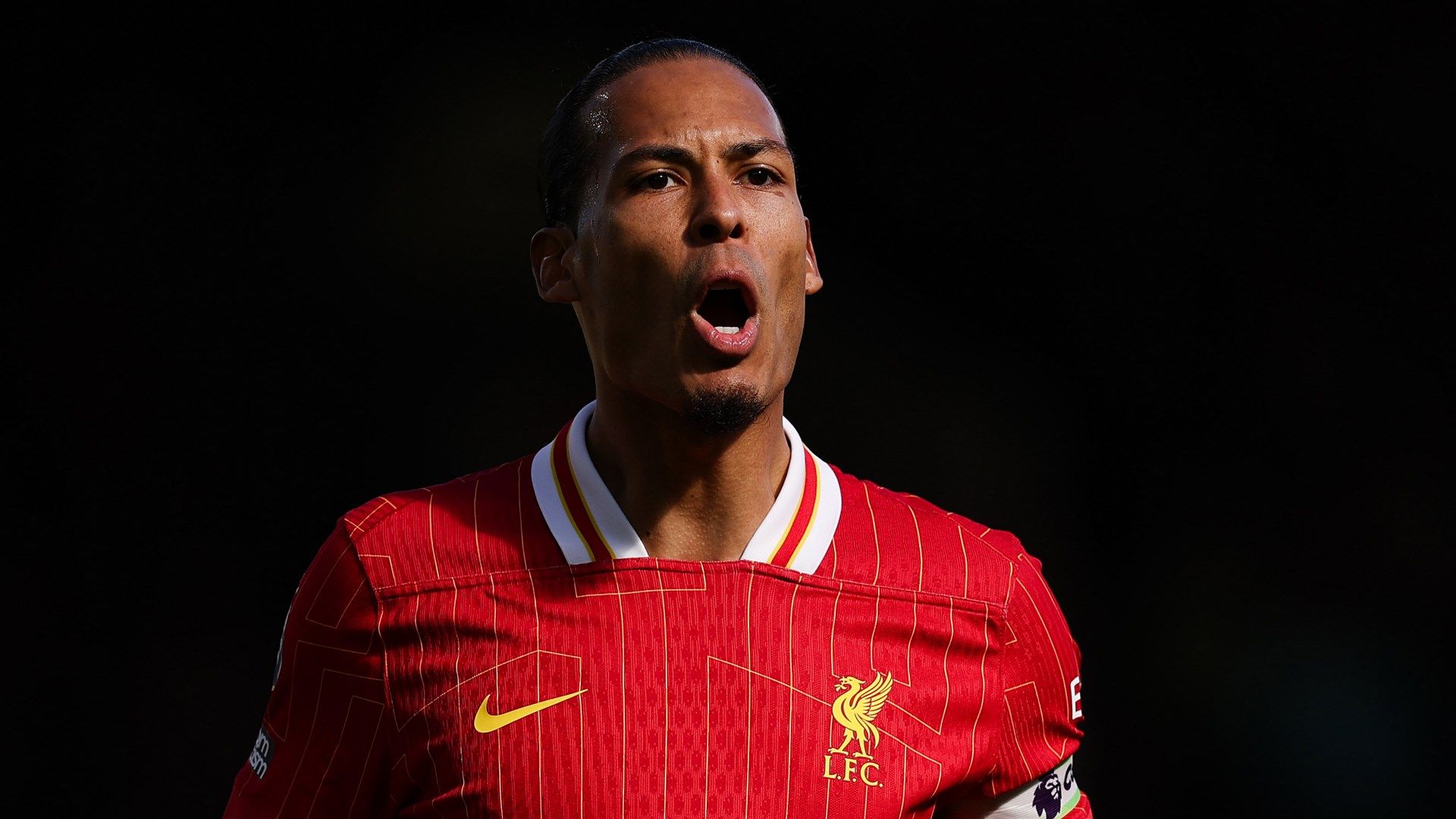 Virgil van Dijk Liverpool 2025