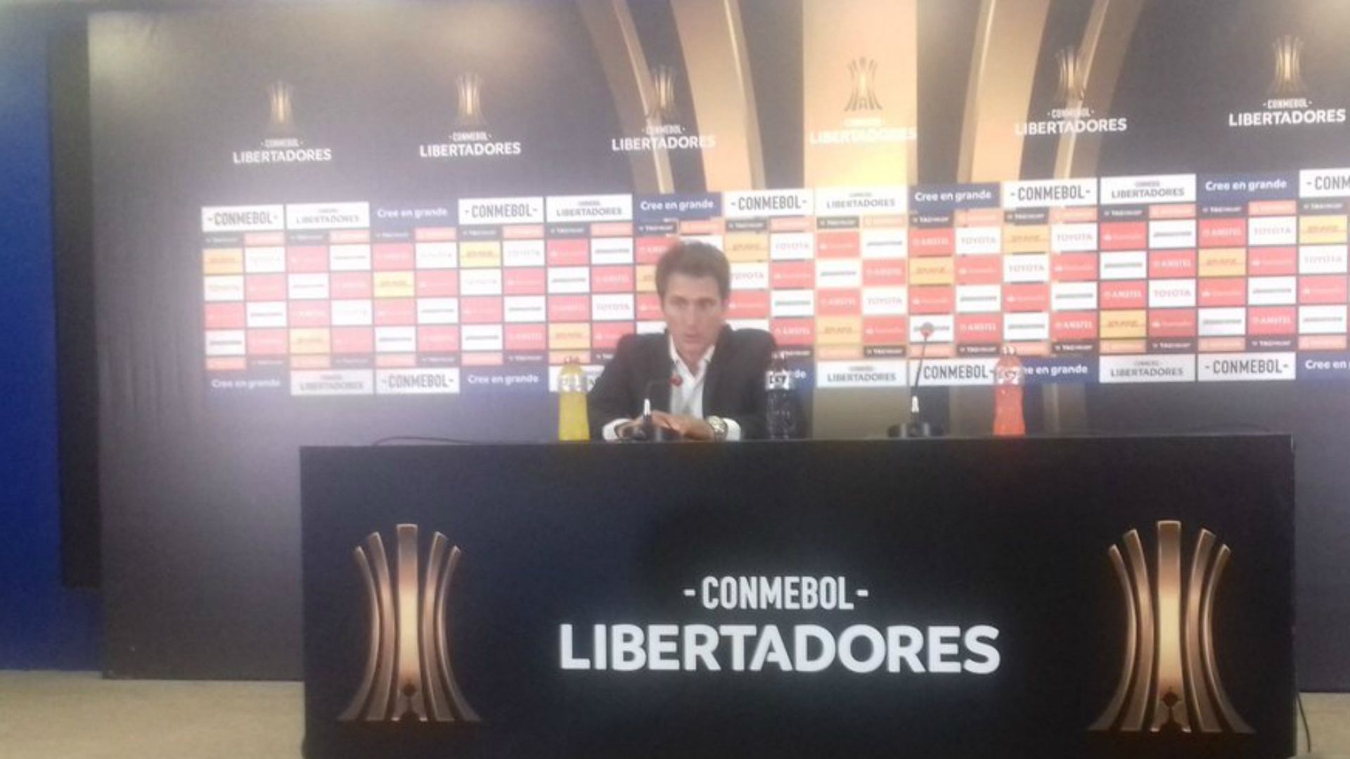 Guillermo Barros Schelotto Palmeiras Boca Conferencia de prensa