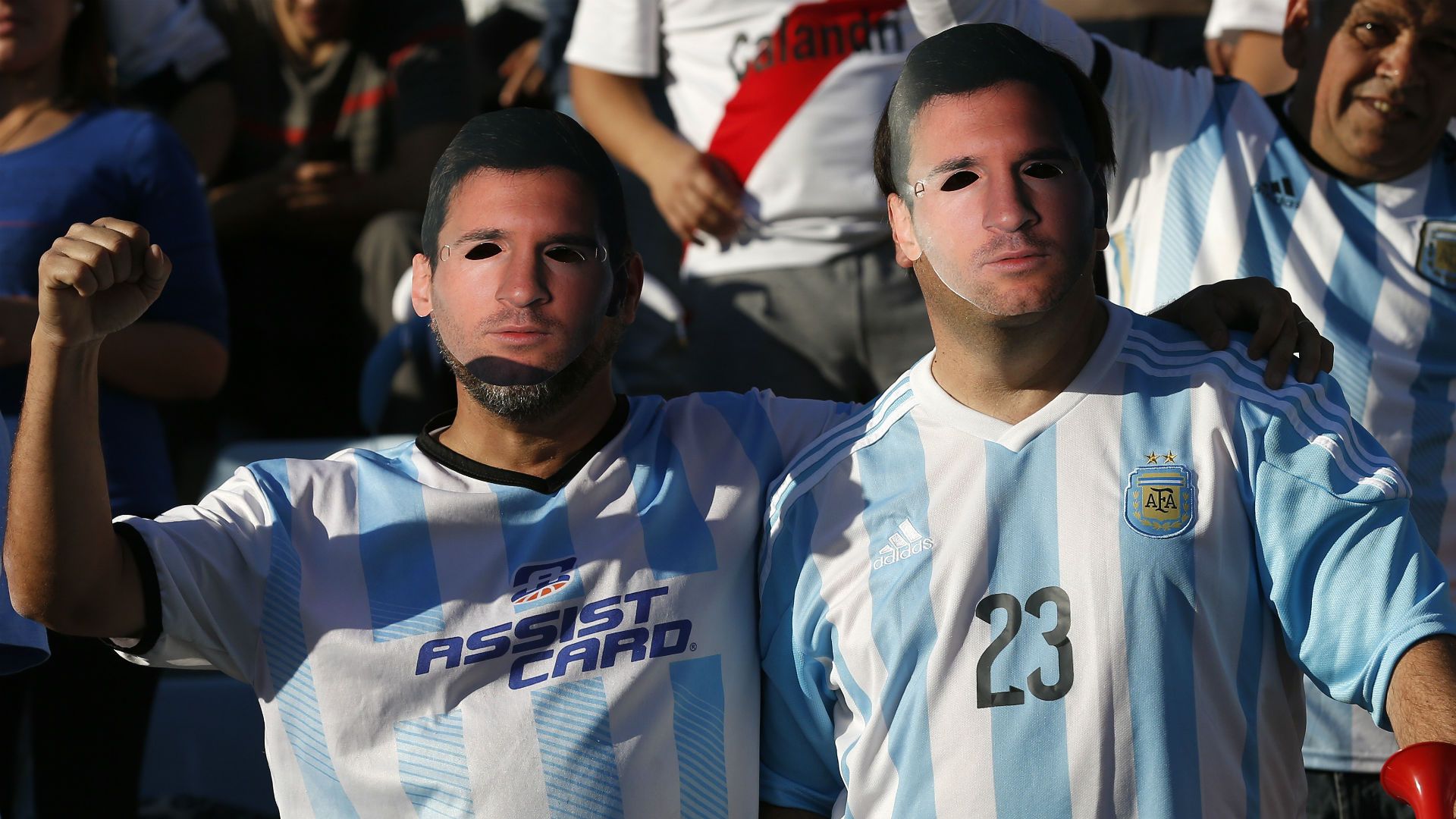 Argentina fans Copa América day 10