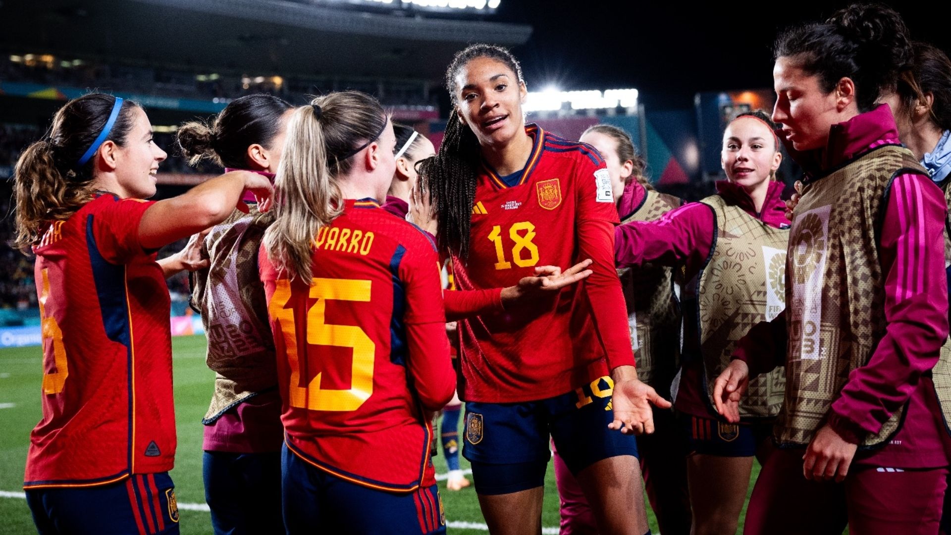 España Suecia Mundial femenino Salma Paralluelo