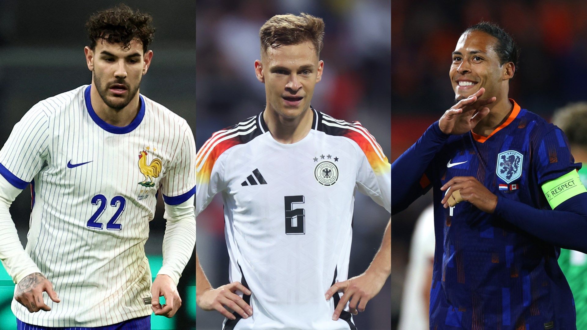 Theo Hernandez Kimmich Van Dijk Euro 2024