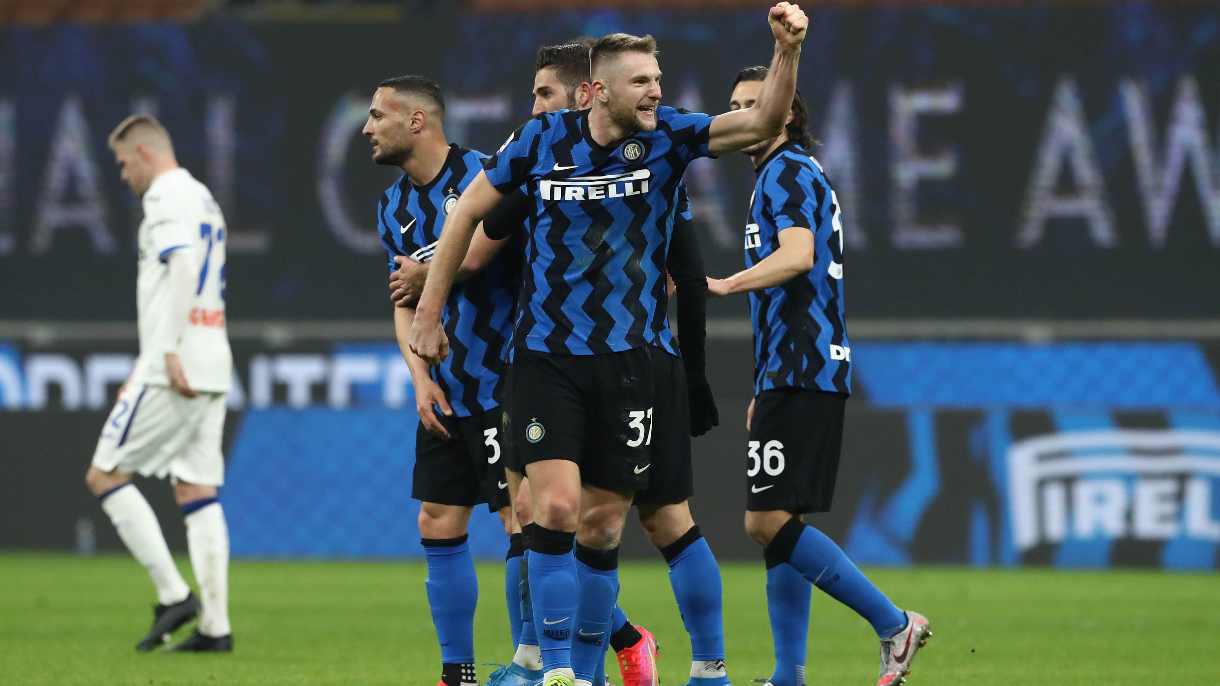 Milan Skriniar Inter Atalanta