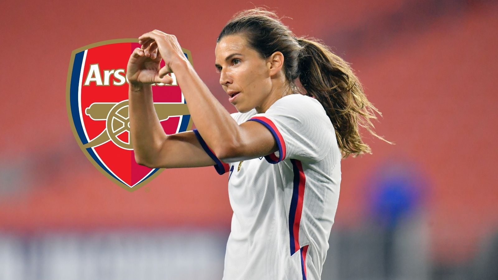 USWNT Tobin Heath GFX Arsenal