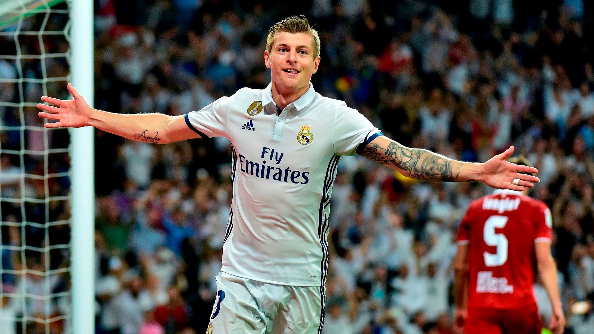 Toni Kroos Real Madrid Sevilla LaLiga 14052017