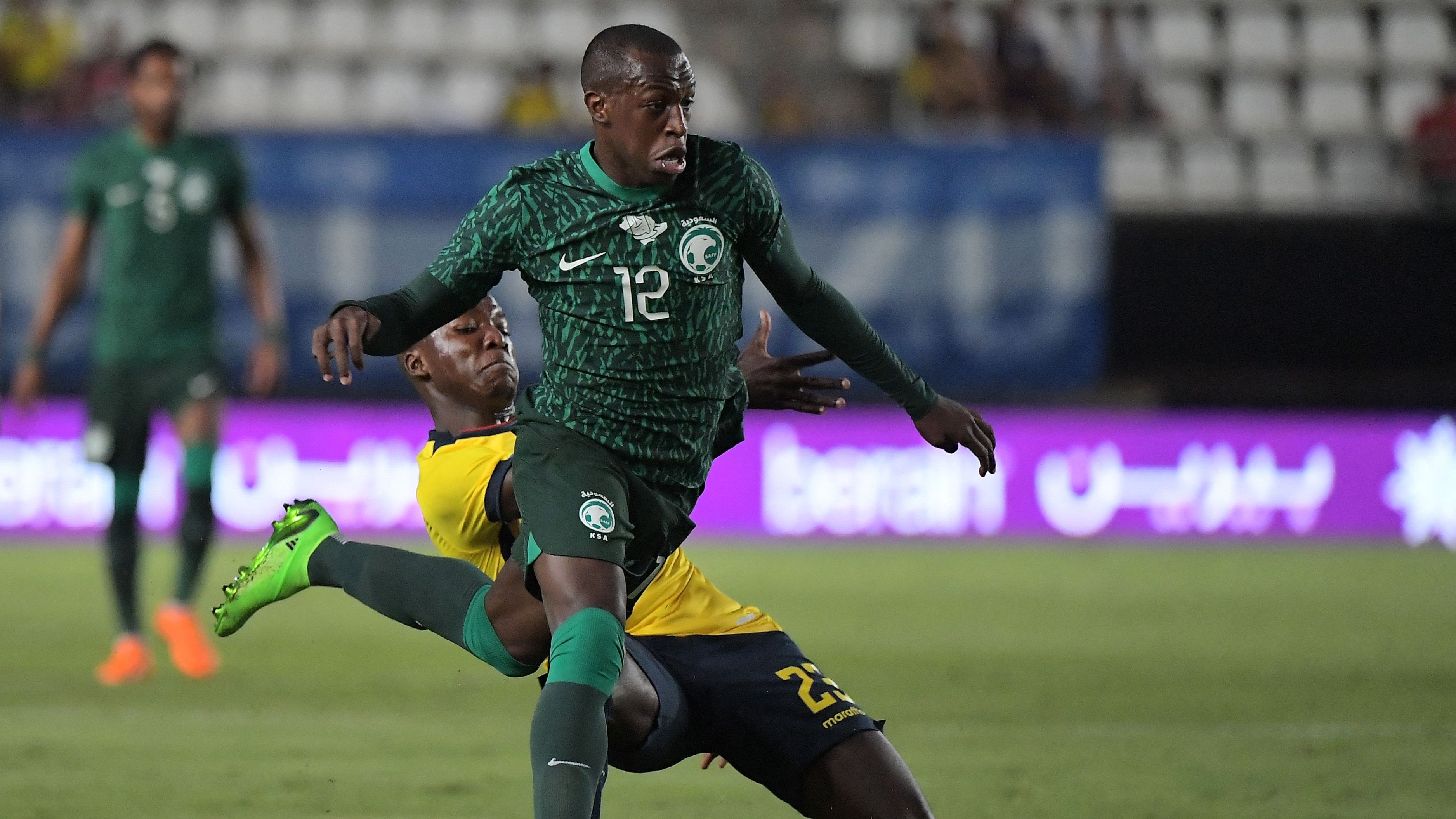 Saudi Arabia's defender Saud Abdulhamid