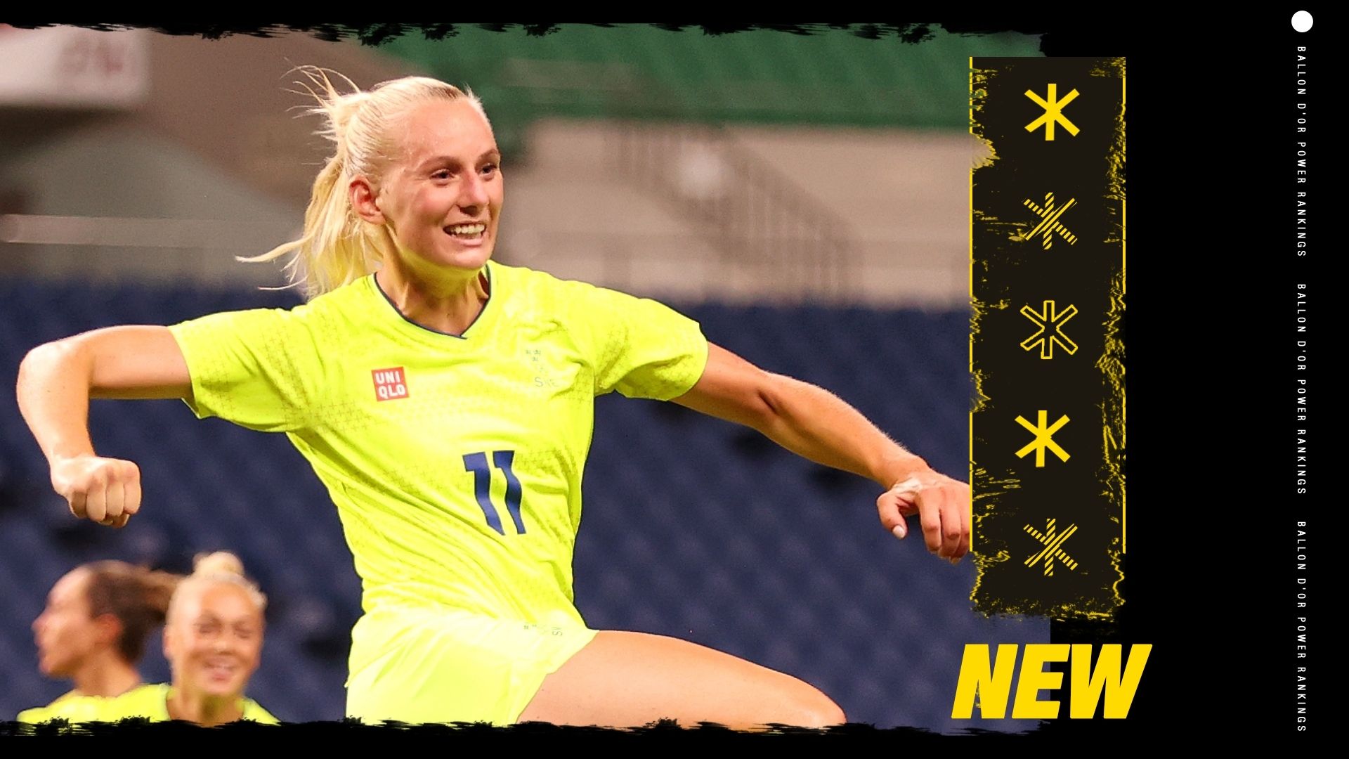 Stina Blackstenius Ballon d'Or rankings gfx