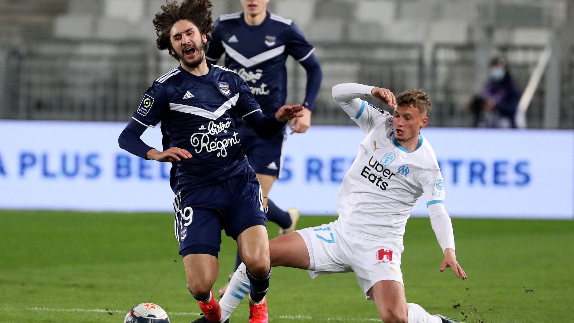 Yacine Adli Michael Cuisance Marseille Bordeaux Ligue 1 14022021