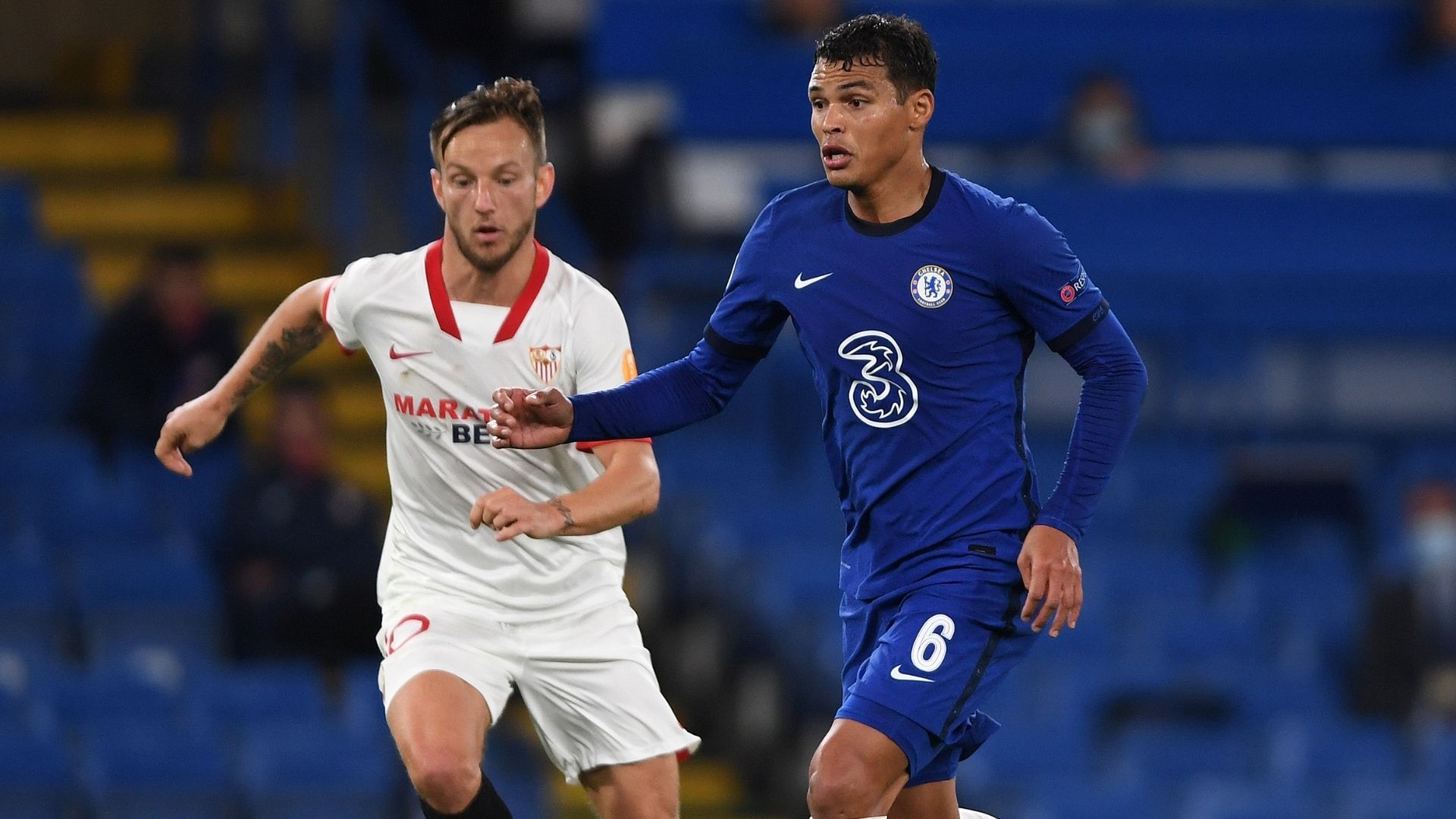 Rakitic Thiago Silva Chelsea Sevilla Champions 201020