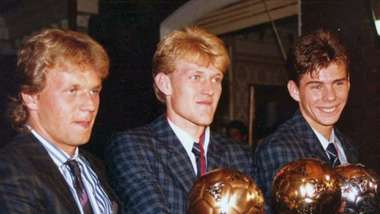 Robert Prosinecki Zvonimir Boban Yugoslavia 1987