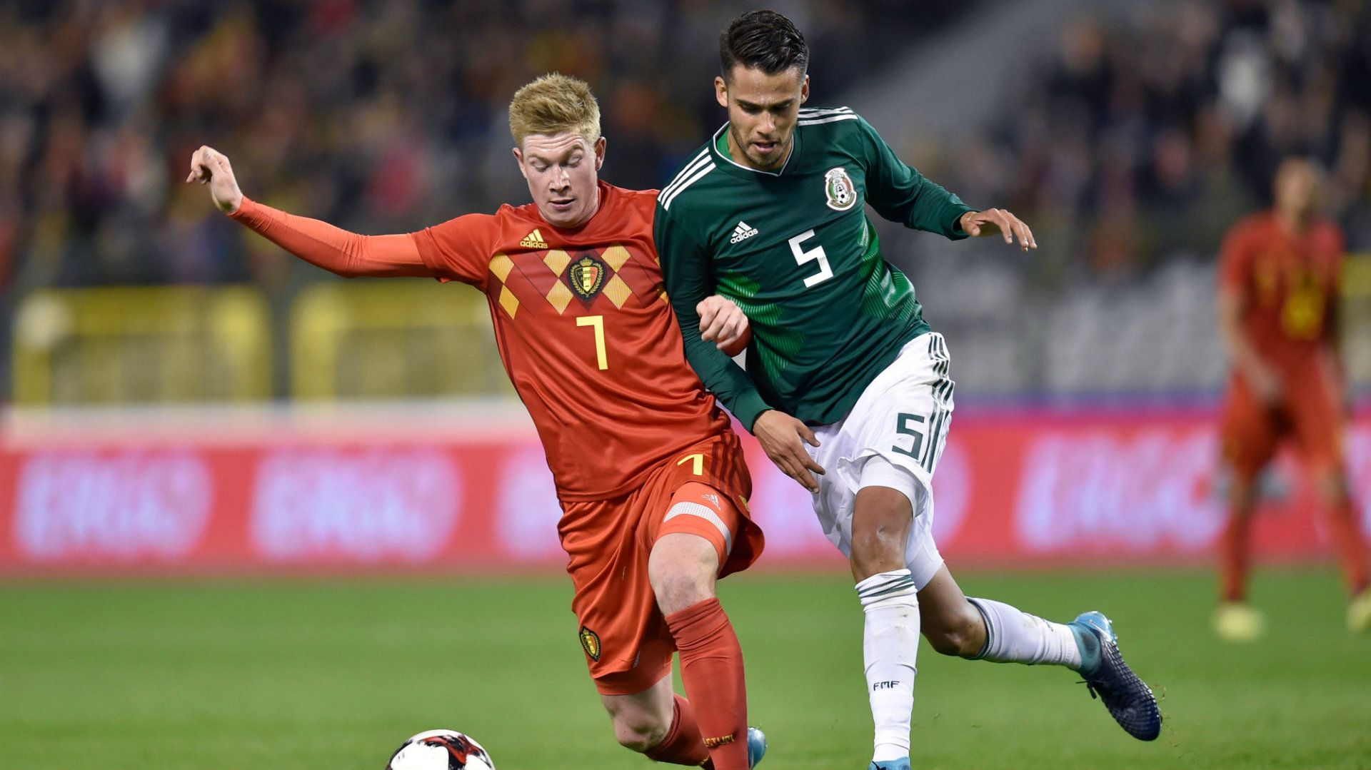Kevin De Bruyne Belgium Diego Reyes Mexico