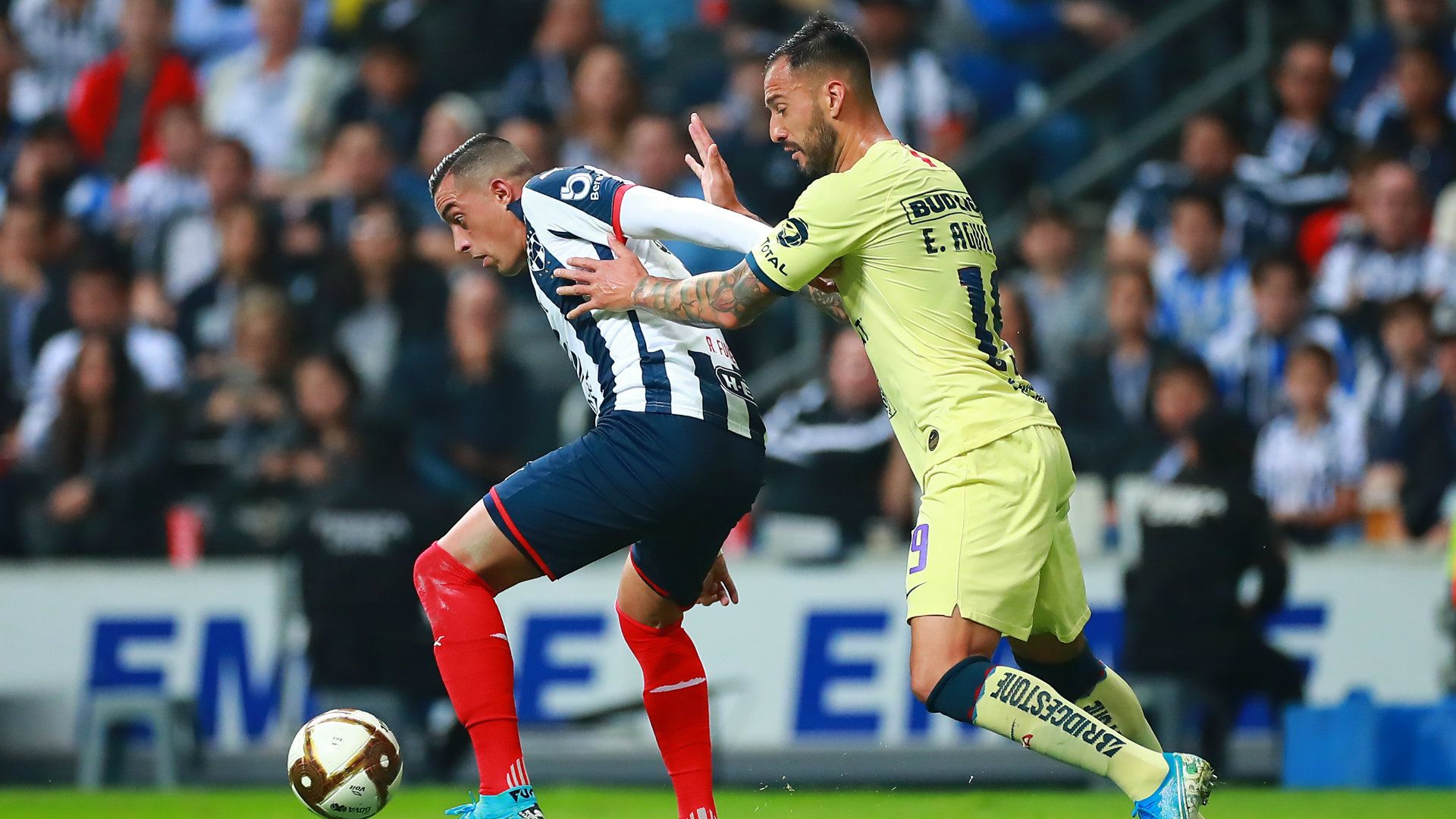 Rogelio Funes Mori Emmanuel Aguilera Monterrey vs América Apertura 2019