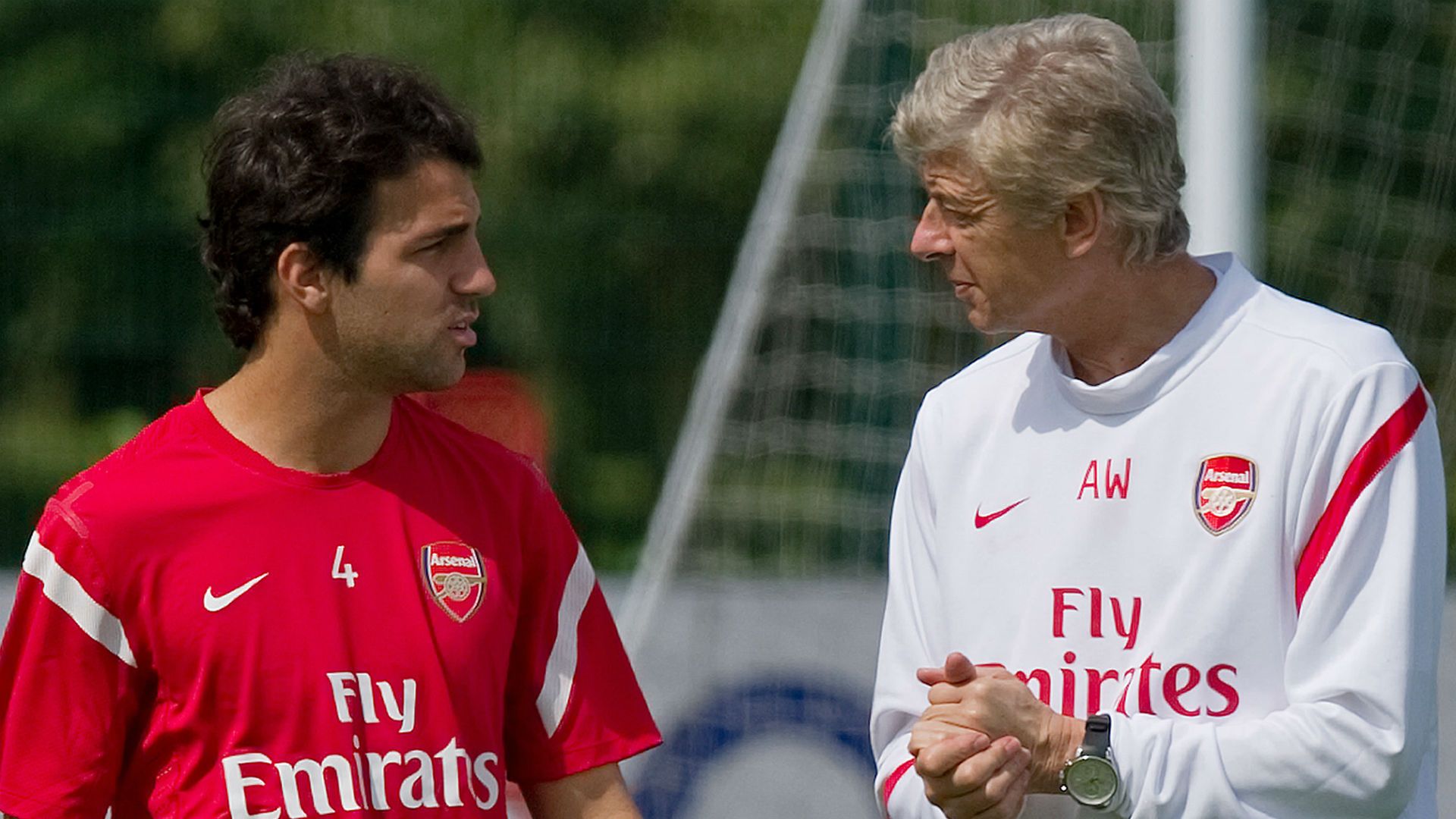 Cesc Fabregas Arsene Wenger