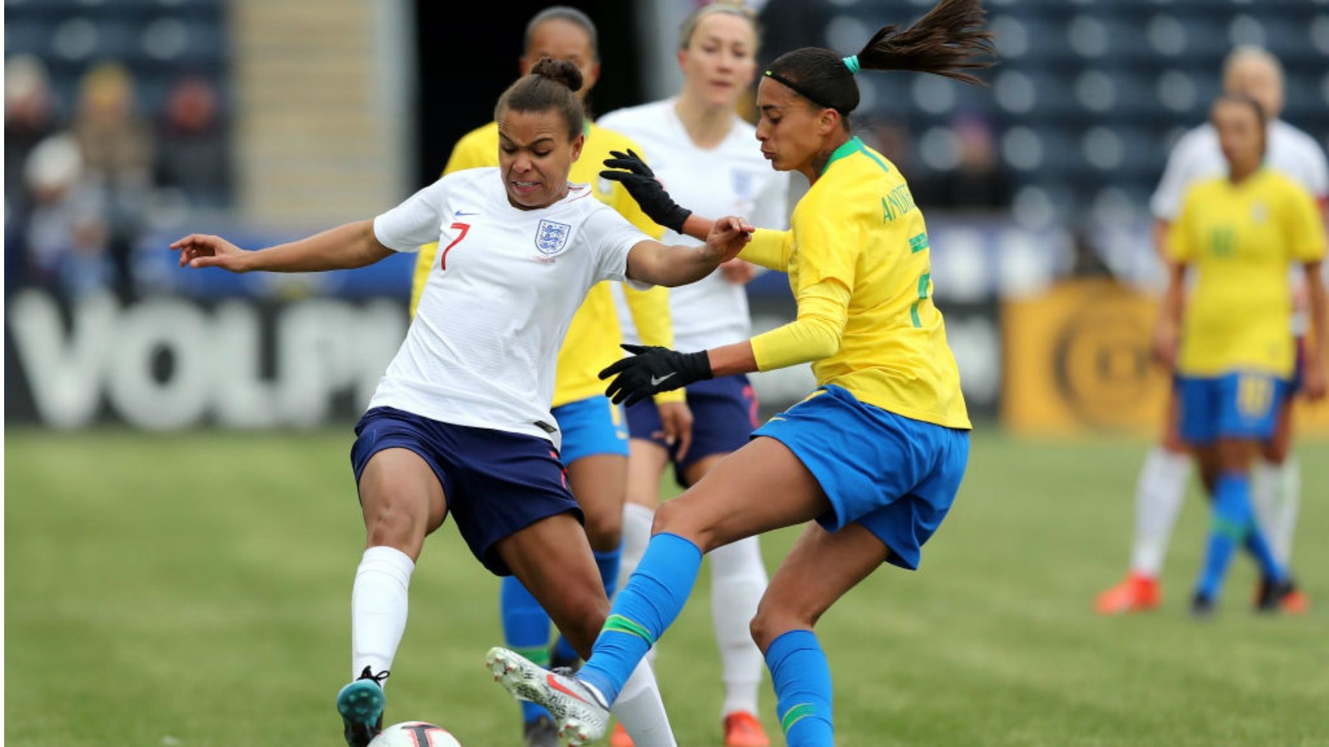 Nikita Parris Andressa Silva Inglaterra Brasil