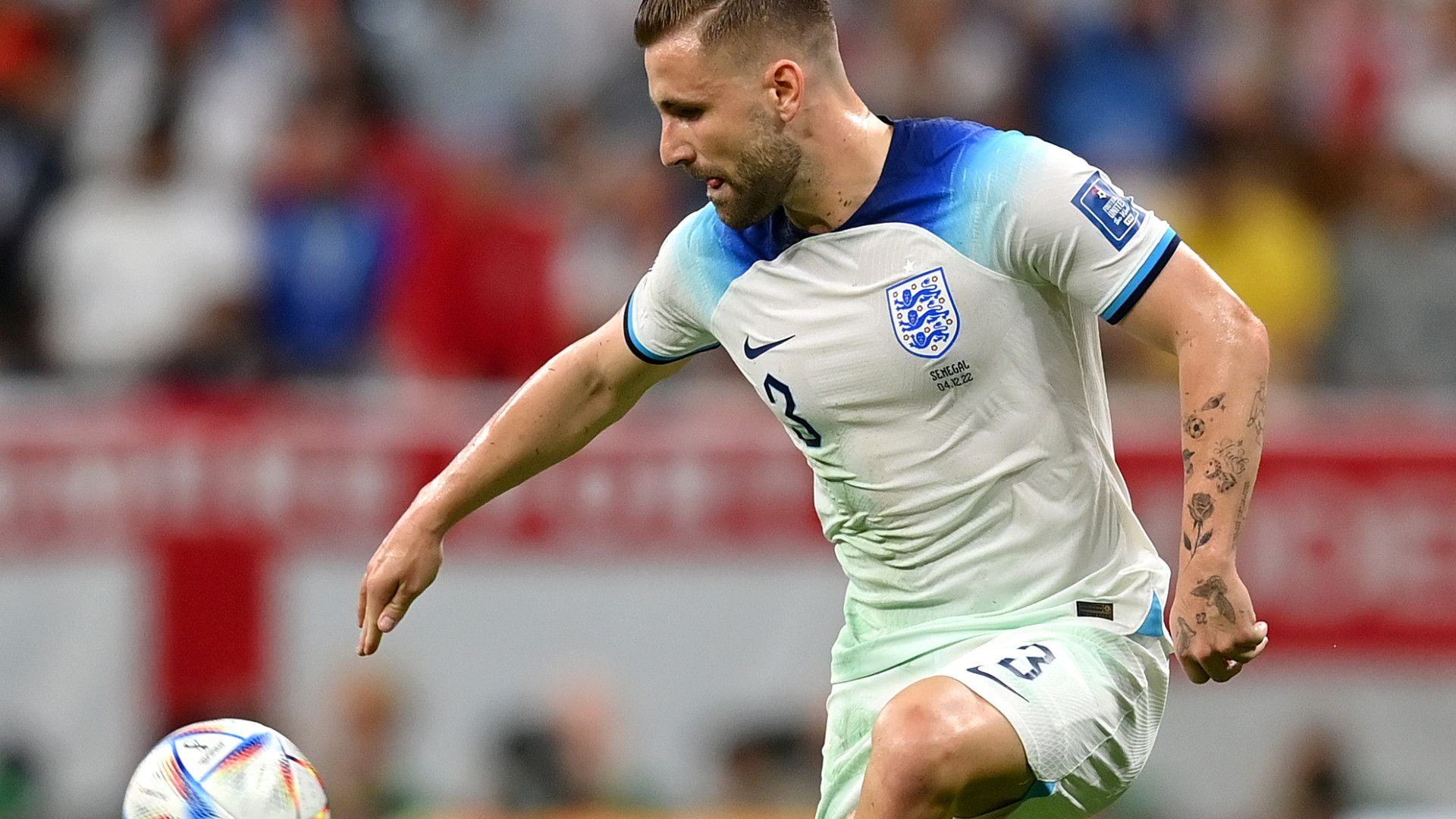 LUKE SHAW ENGLAND WORLD CUP