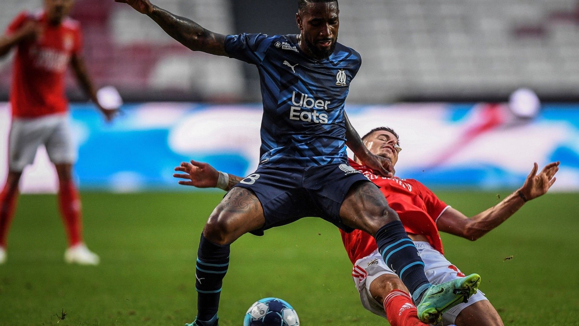 Gerson amistoso Benfica Olympique de Marseille 25 07 2021