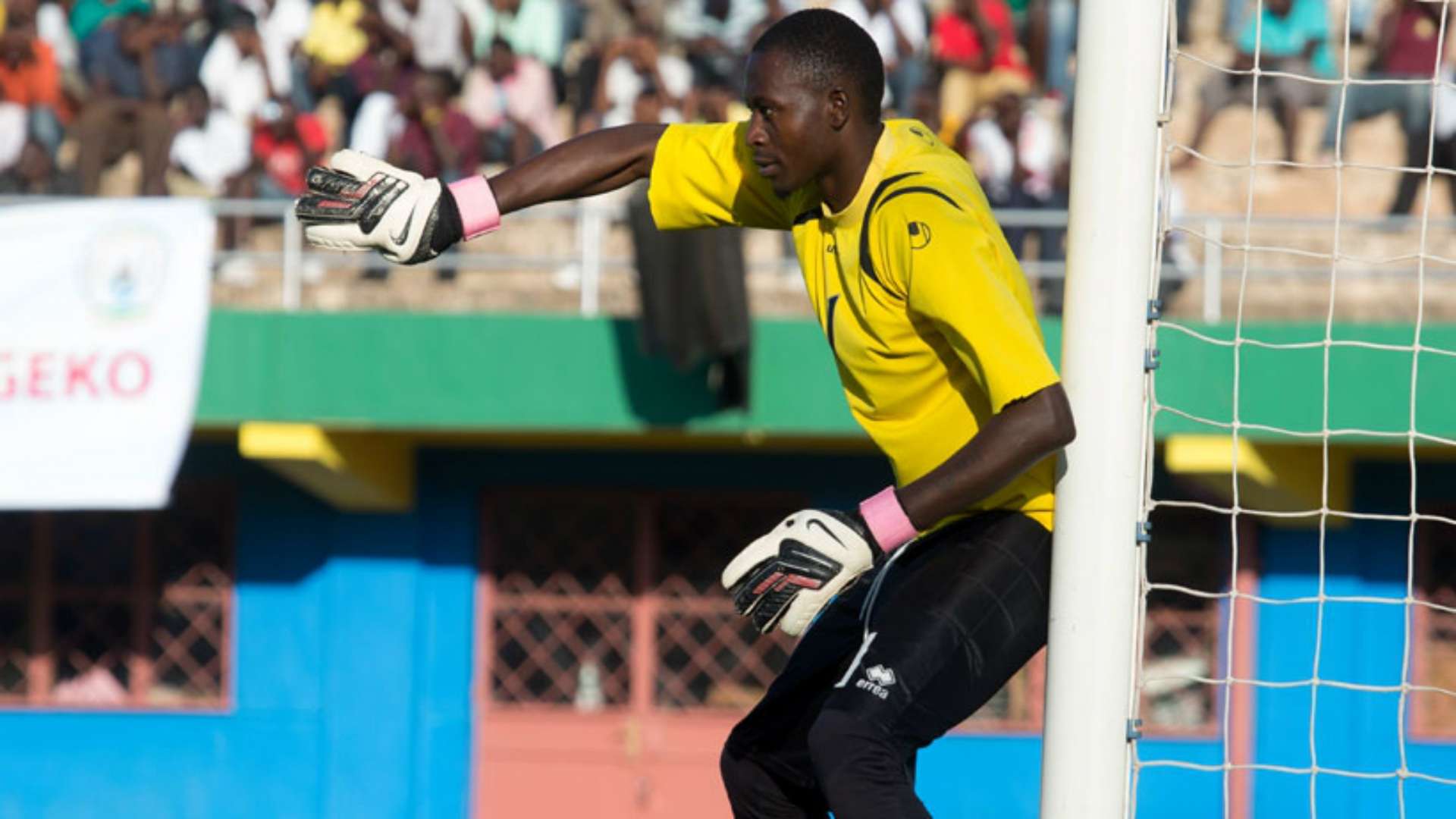 AFC Leopards keeper Erick Ndayishimiye.