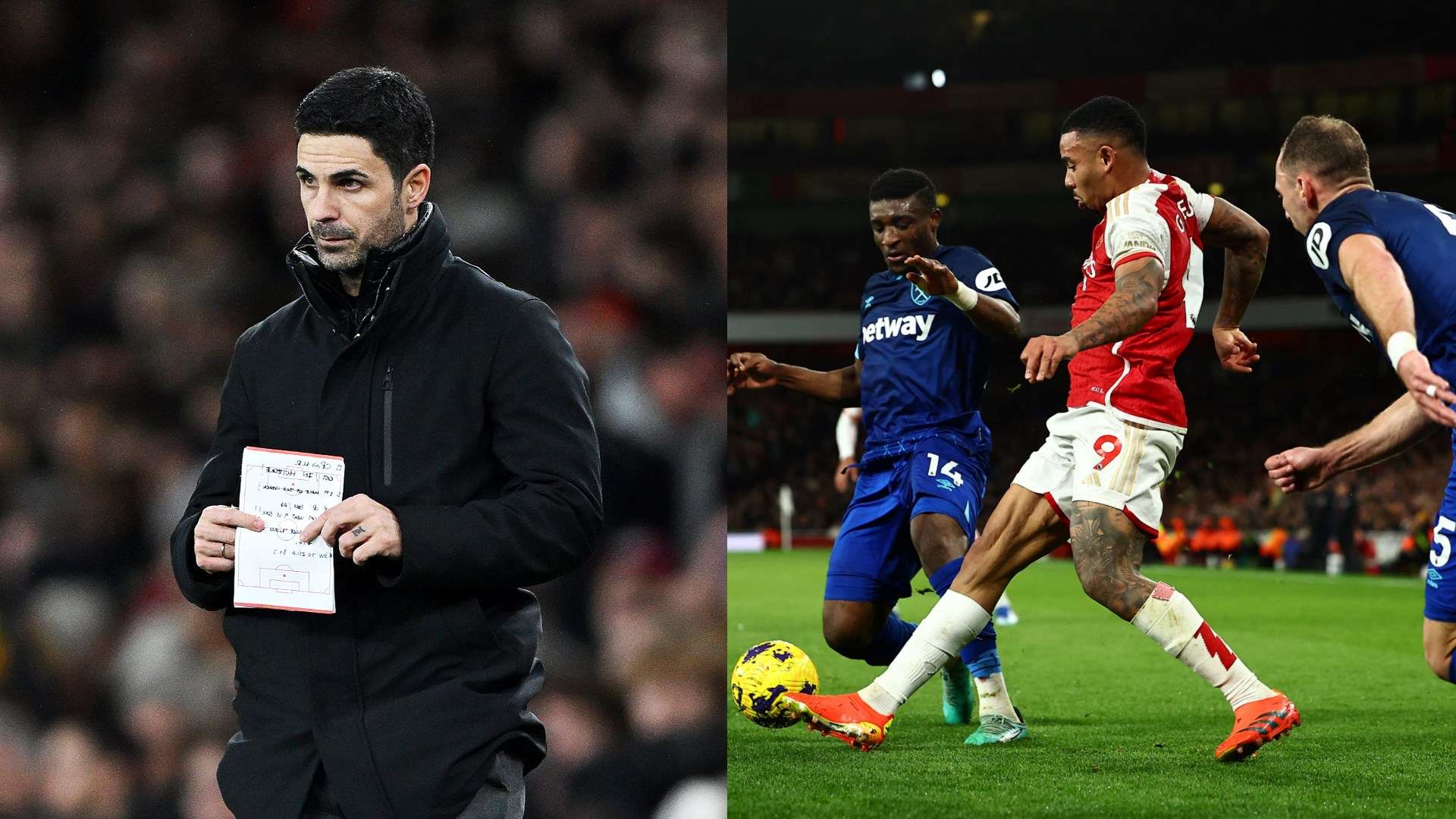 Mikel Arteta Arsenal 2023-24