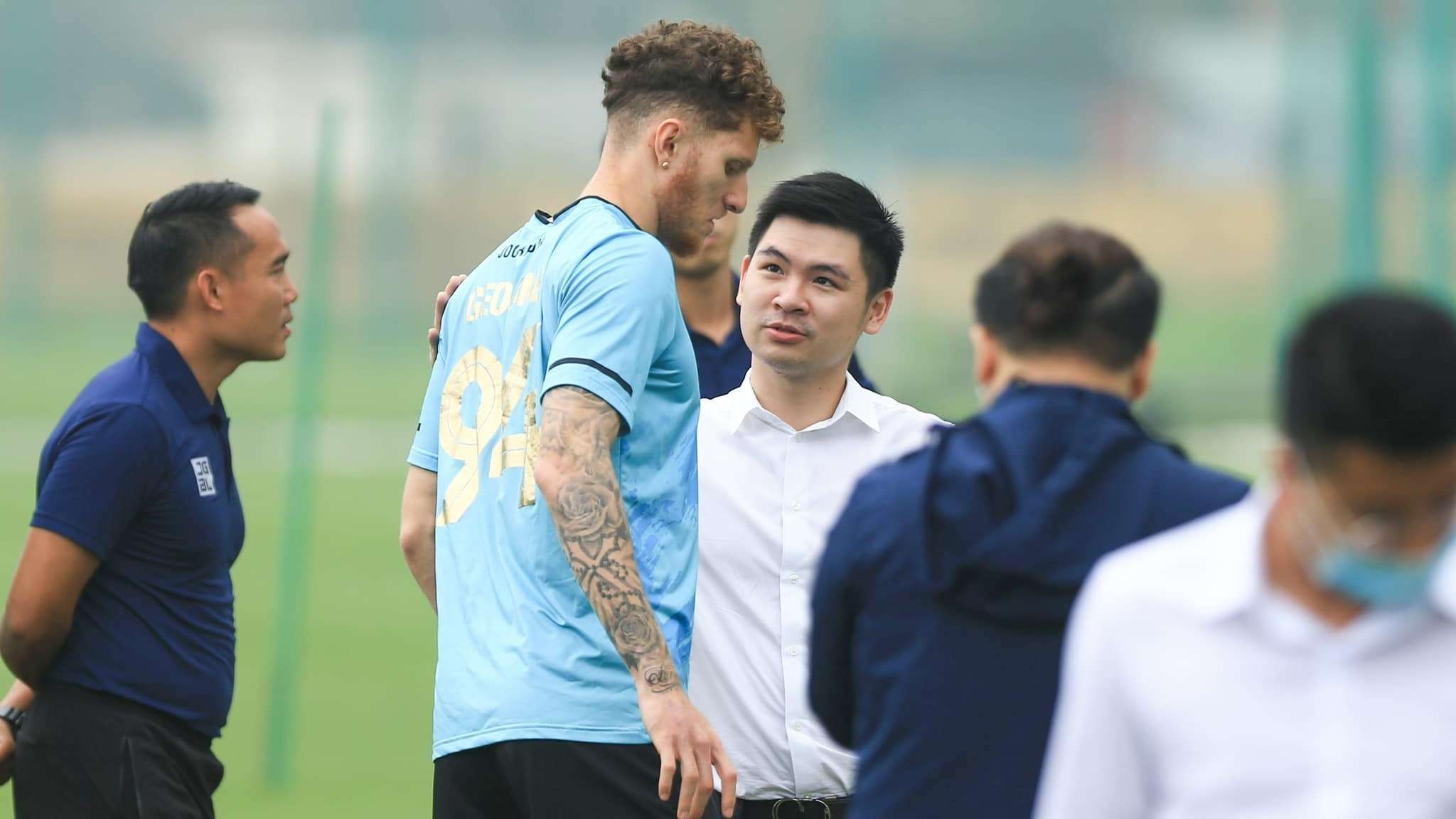 Do Vinh Quang Geovane Magno Ha Noi FC 2021 V.League