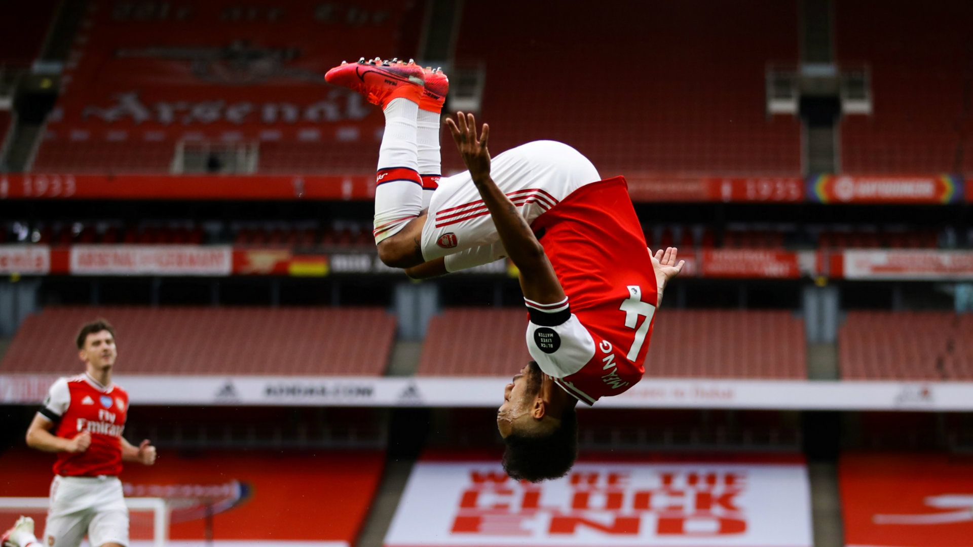 Pierre-Emerick Aubameyang Arsenal vs Norwich 2019-20